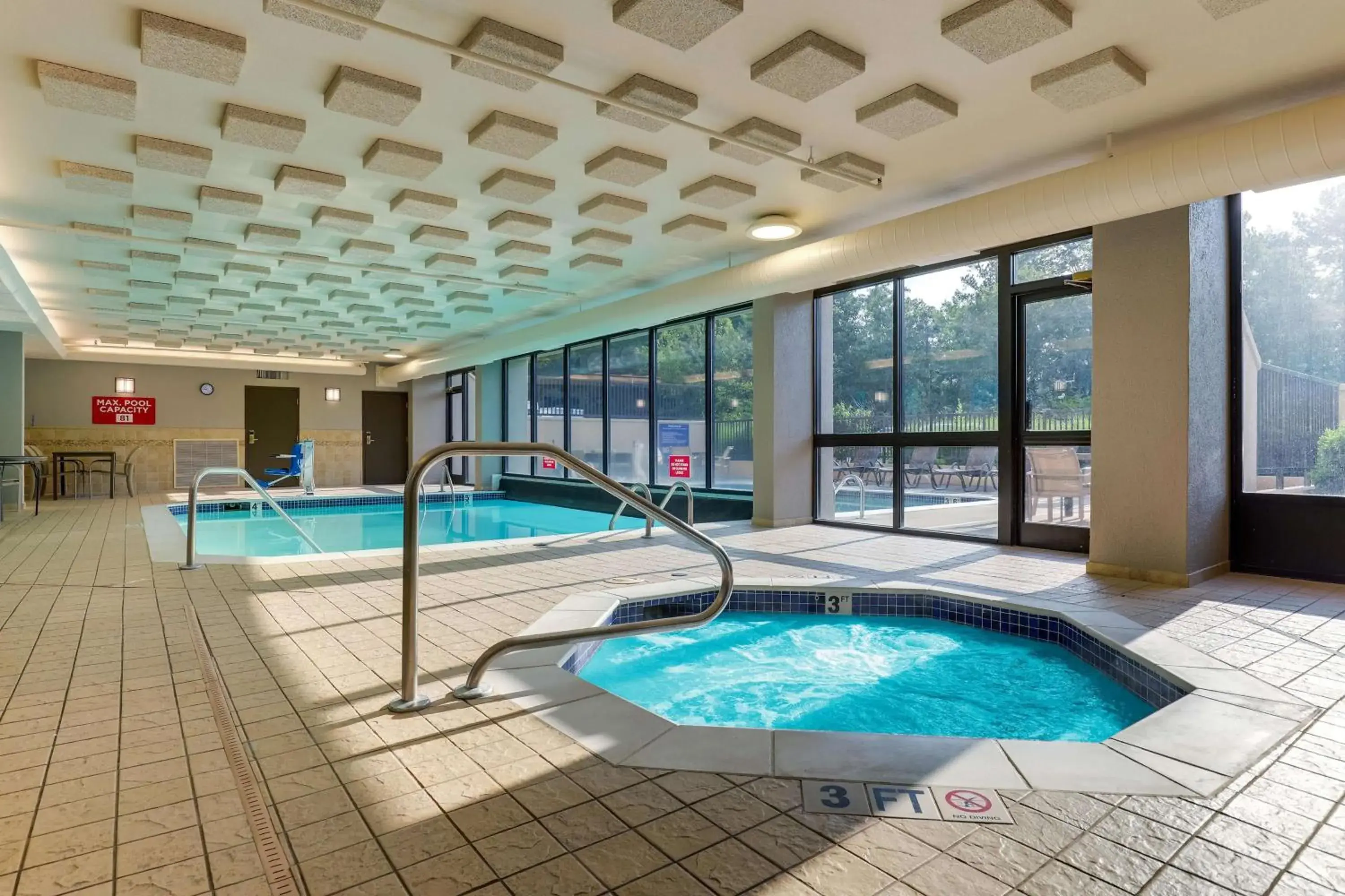 Pool view in Drury Inn & Suites Atlanta Marietta Pool view in Drury Inn & Suites Atlanta Marietta