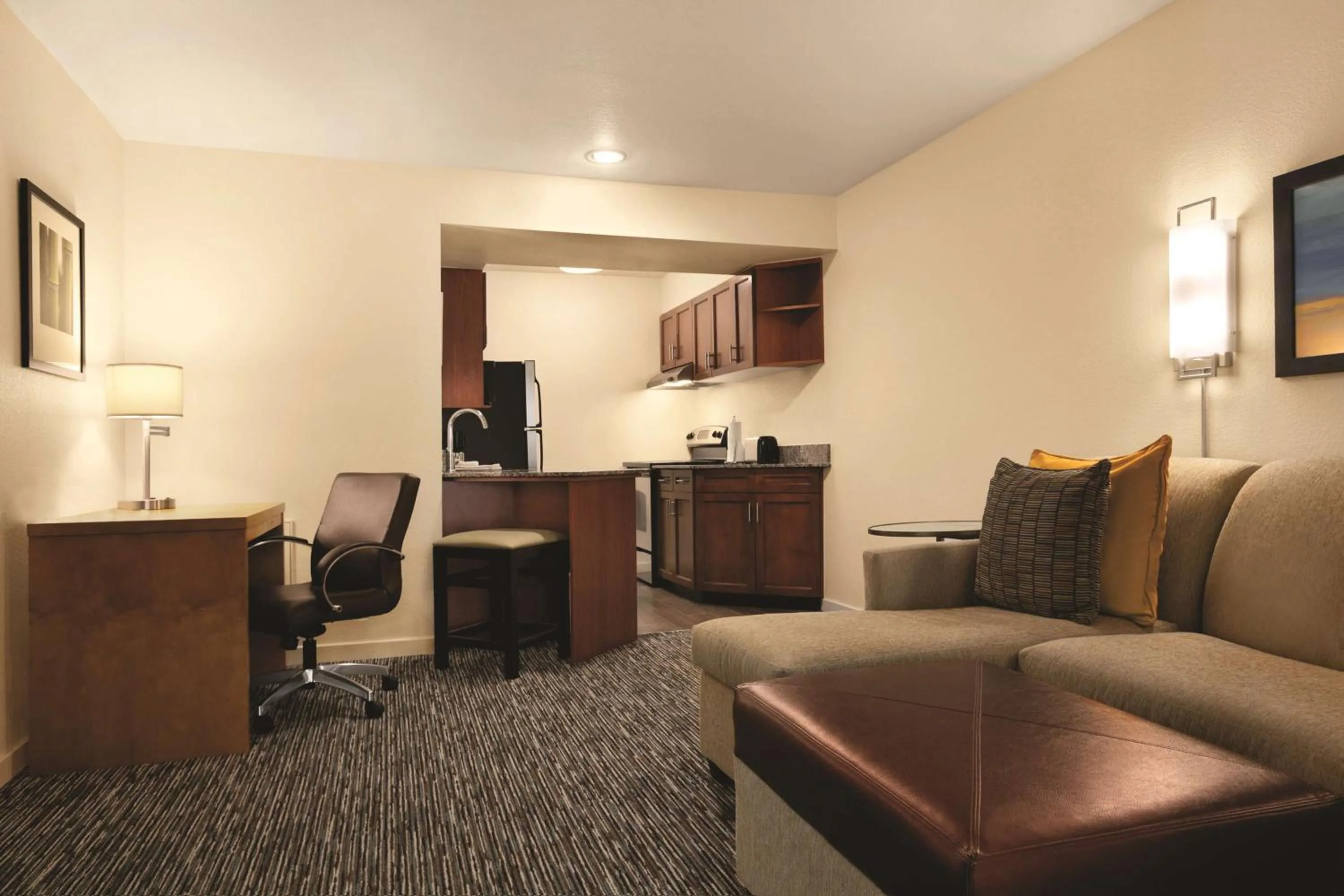 Photo of the whole room in Hyatt House Pleasanton