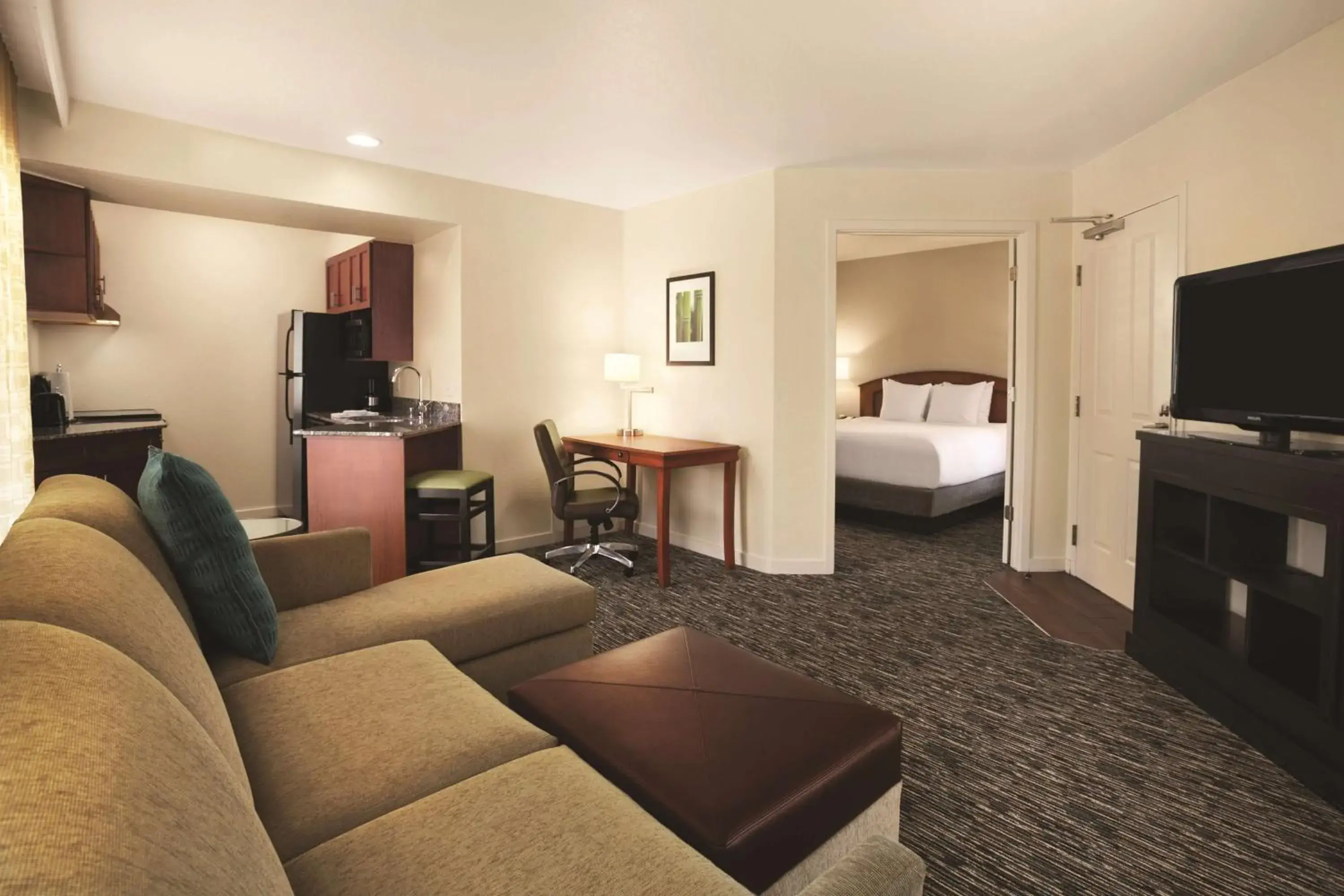 Photo of the whole room, Bed in Hyatt House Pleasanton Photo of the whole room, Bed in Hyatt House Pleasanton