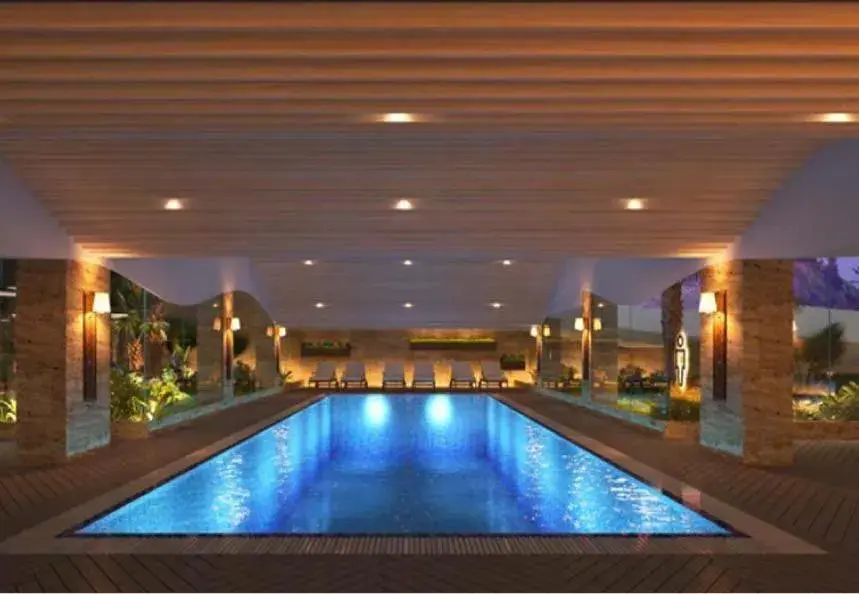 Swimming pool in KK Sapa Hotel Swimming pool in KK Sapa Hotel