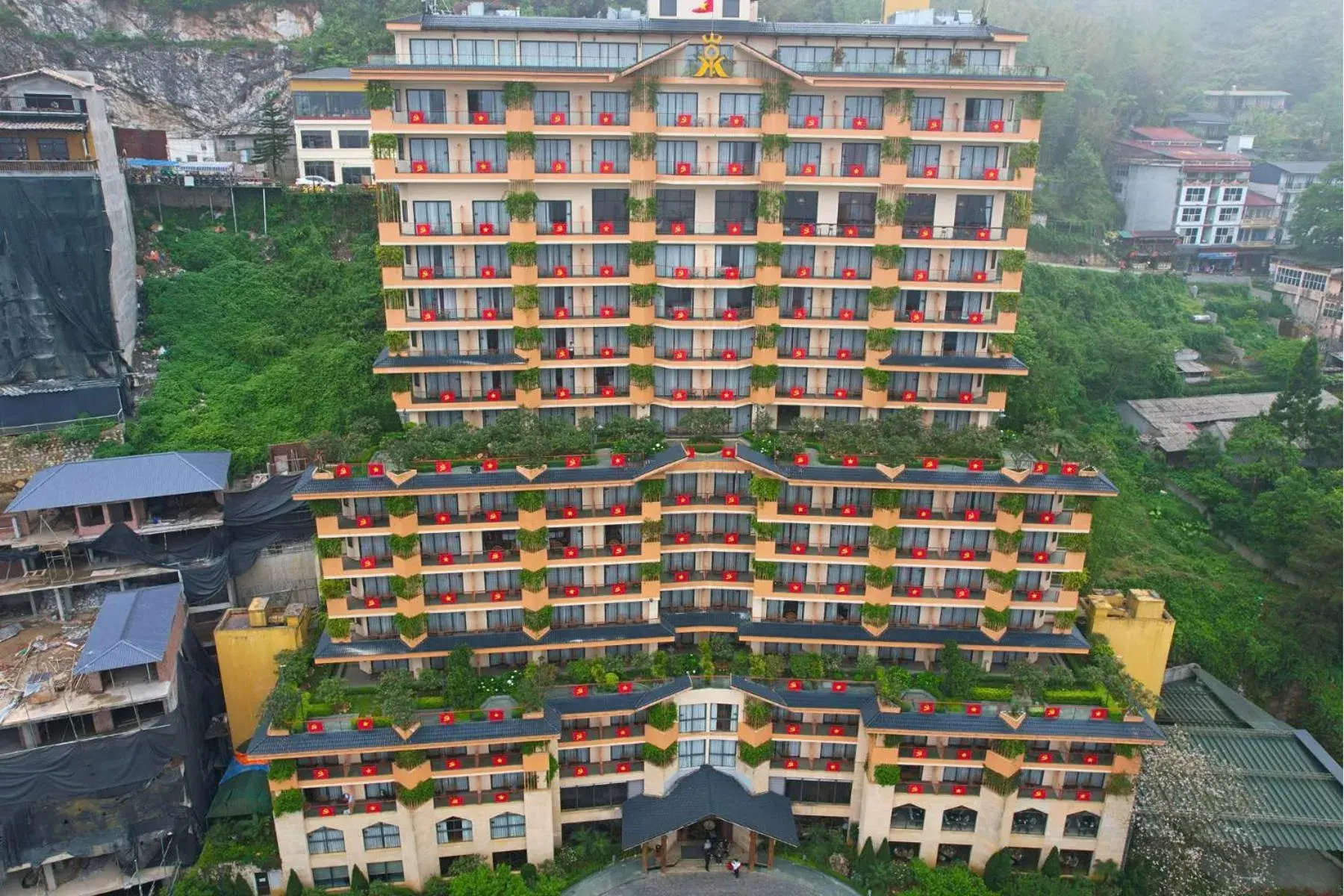 Property building in KK Sapa Hotel Property building in KK Sapa Hotel