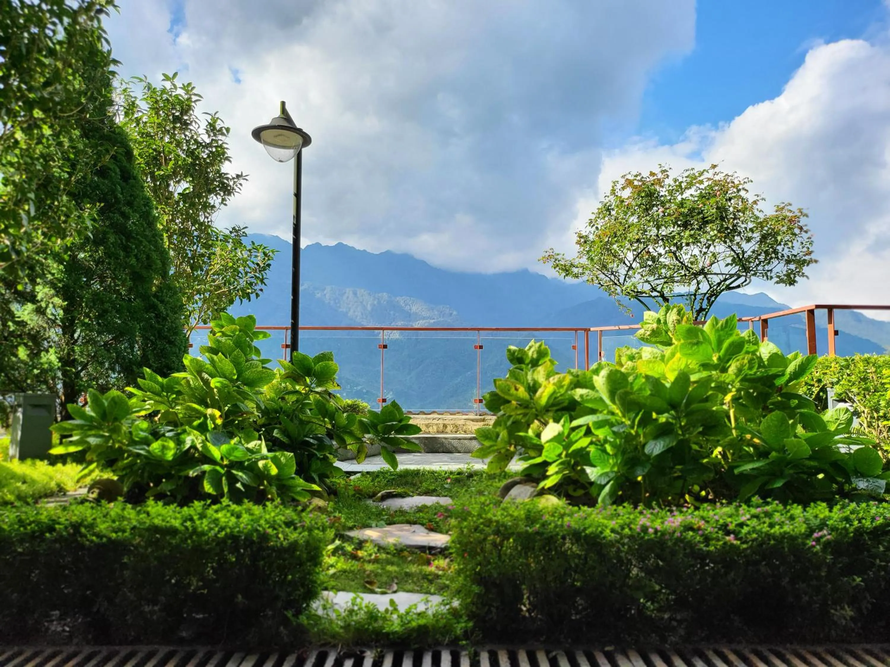 Garden in KK Sapa Hotel