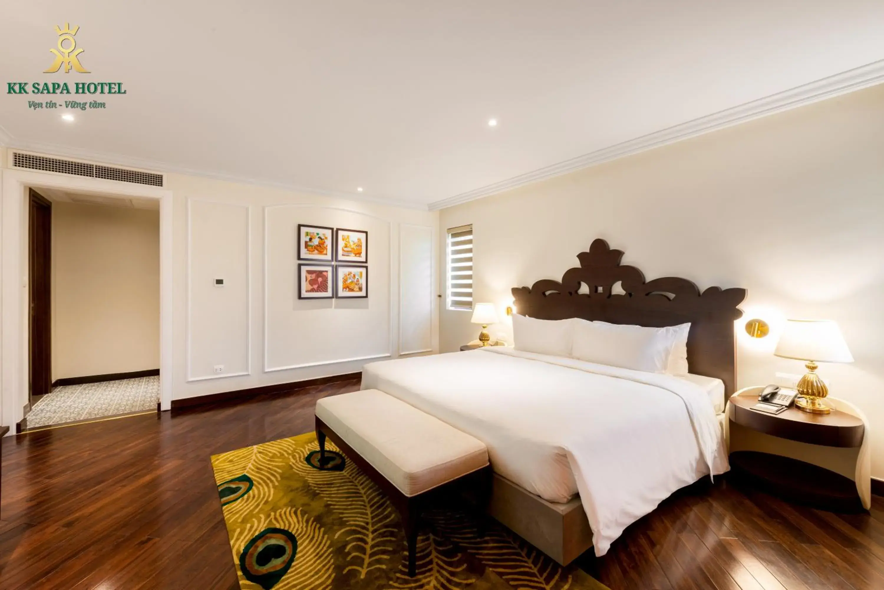 Bedroom, Bed in KK Sapa Hotel Bedroom, Bed in KK Sapa Hotel