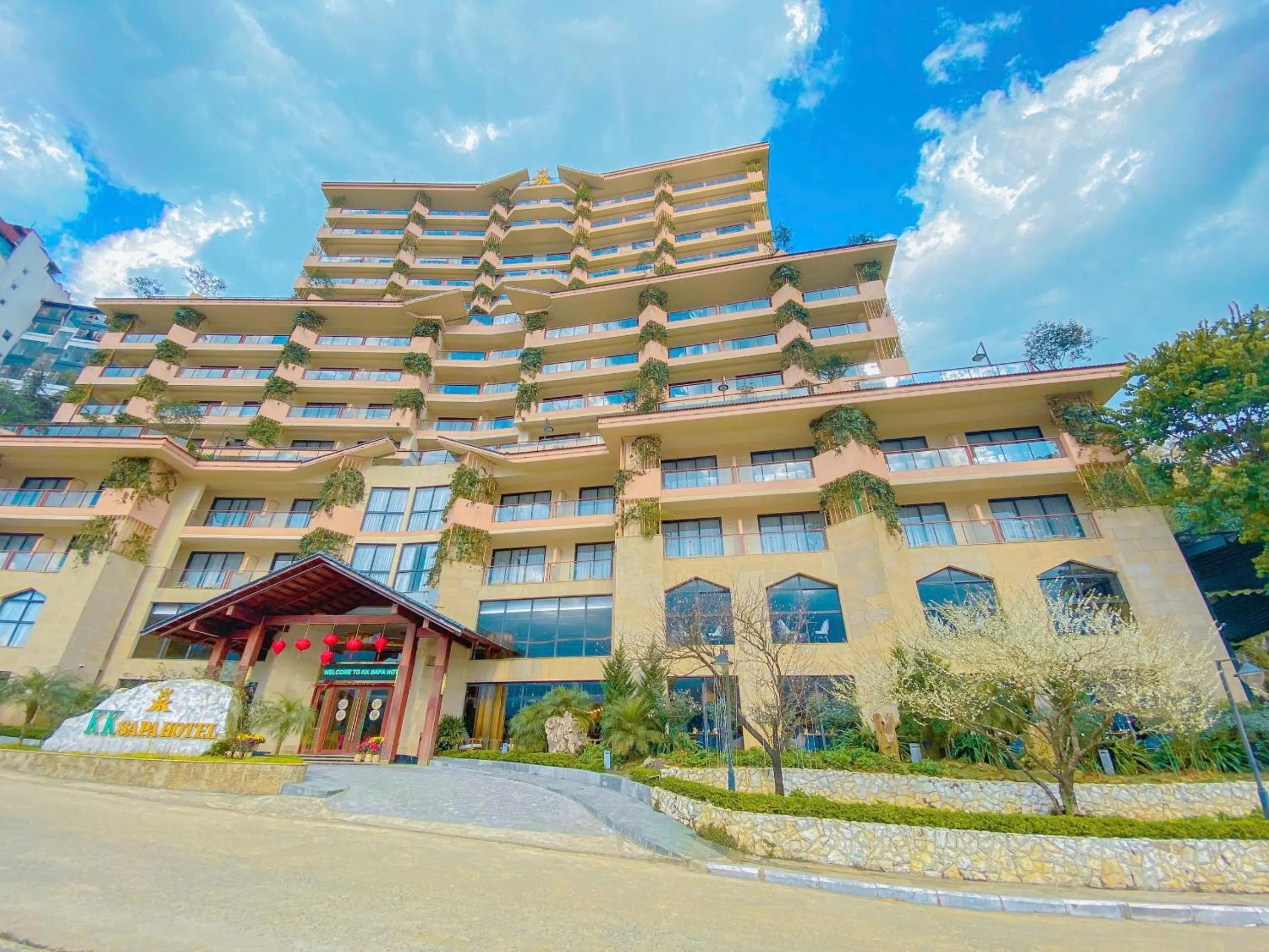 Property building in KK Sapa Hotel