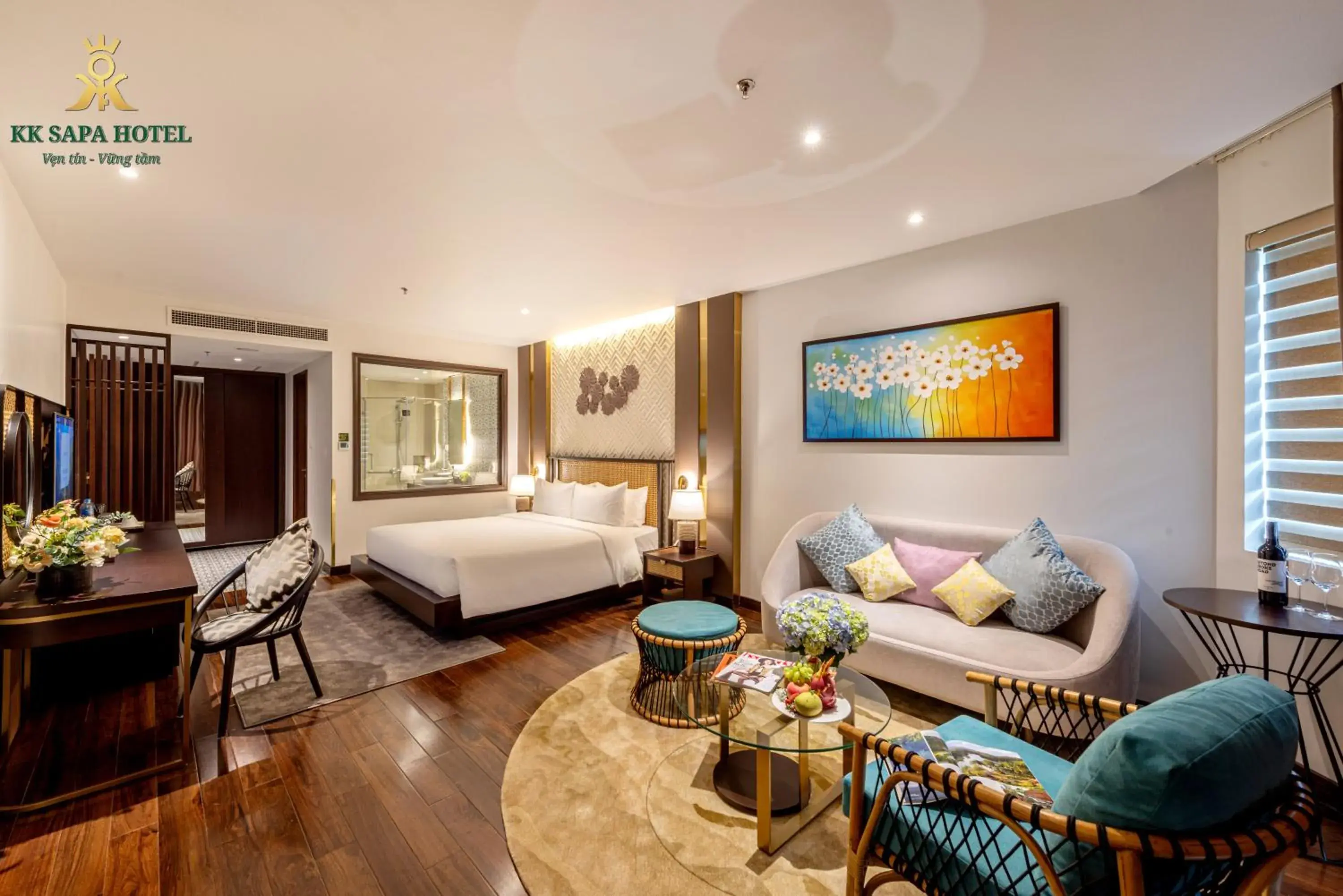 Bedroom, Bed in KK Sapa Hotel Bedroom, Bed in KK Sapa Hotel