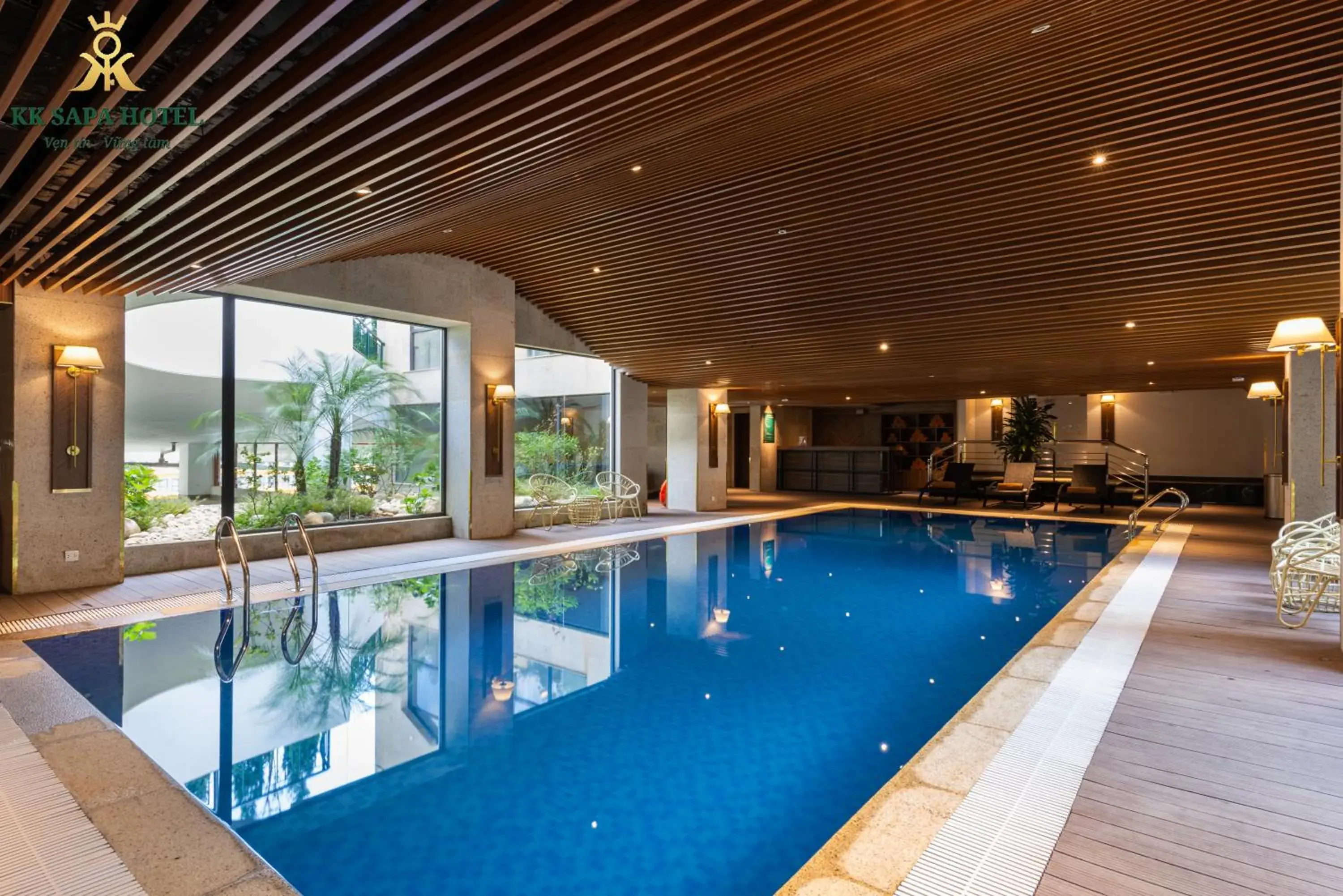 Swimming pool in KK Sapa Hotel Swimming pool in KK Sapa Hotel