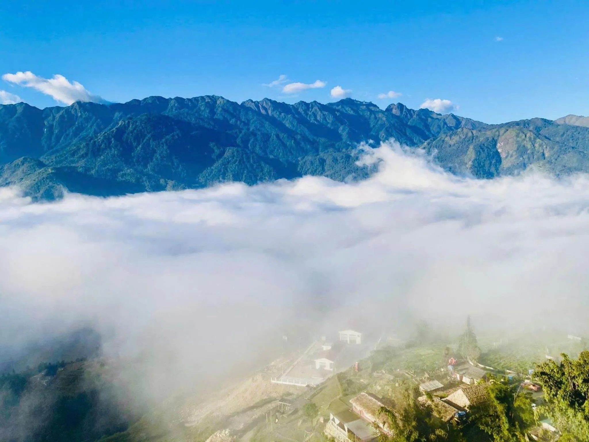 View (from property/room) in KK Sapa Hotel