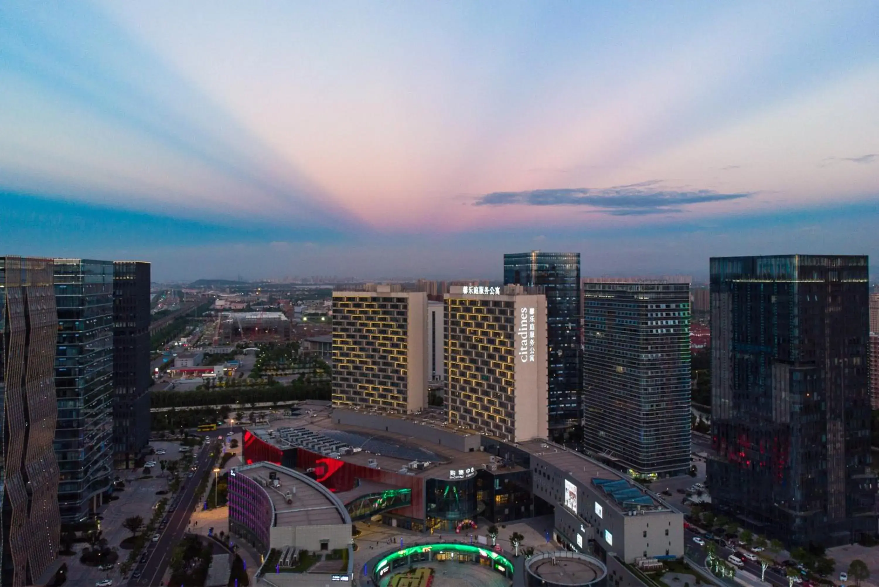 Bird's eye view in Citadines Keqiao Shaoxing Bird's eye view in Citadines Keqiao Shaoxing
