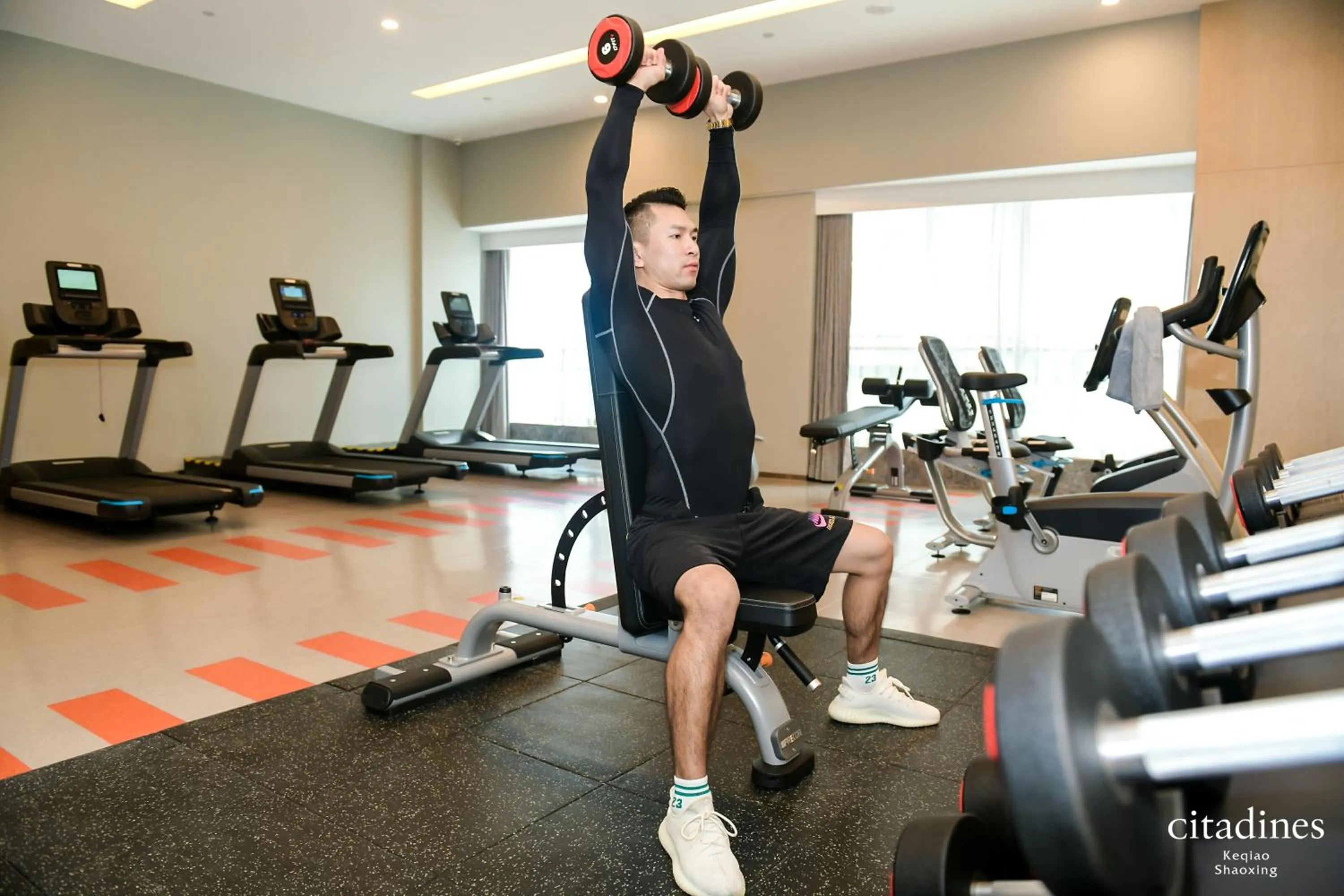 Fitness centre/facilities in Citadines Keqiao Shaoxing
