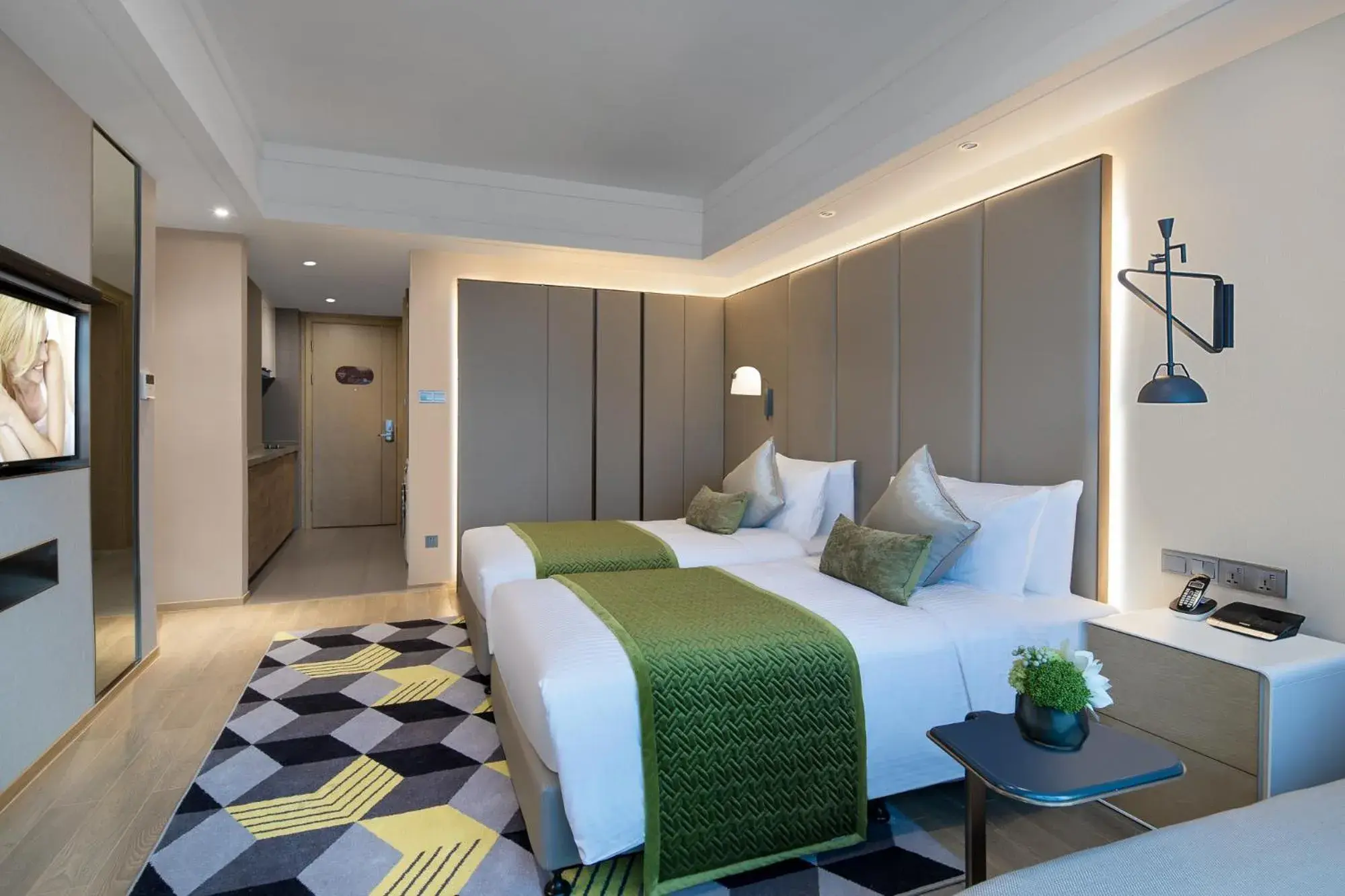 Bed in Citadines Keqiao Shaoxing Bed in Citadines Keqiao Shaoxing