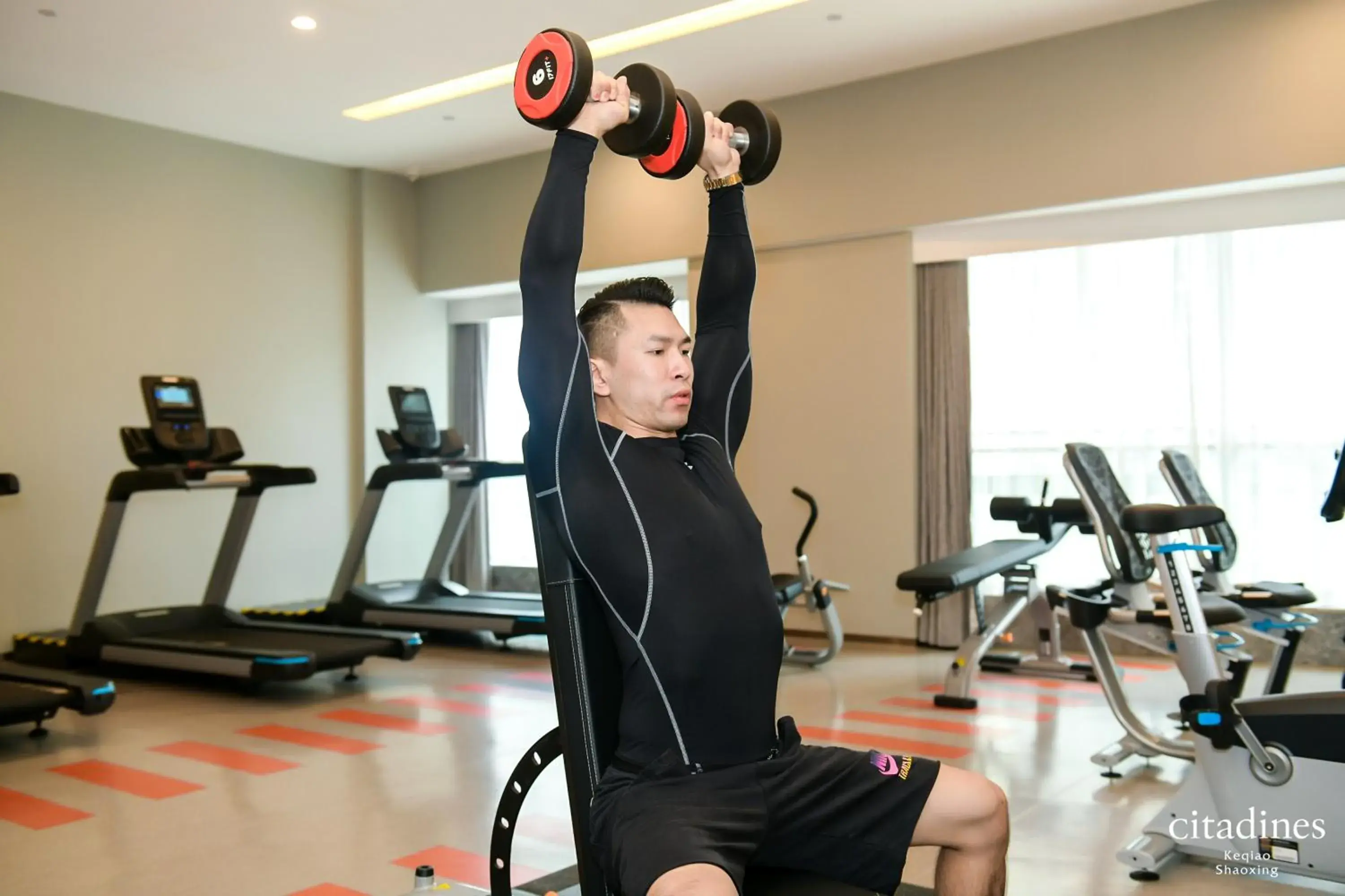 Fitness centre/facilities in Citadines Keqiao Shaoxing Fitness centre/facilities in Citadines Keqiao Shaoxing