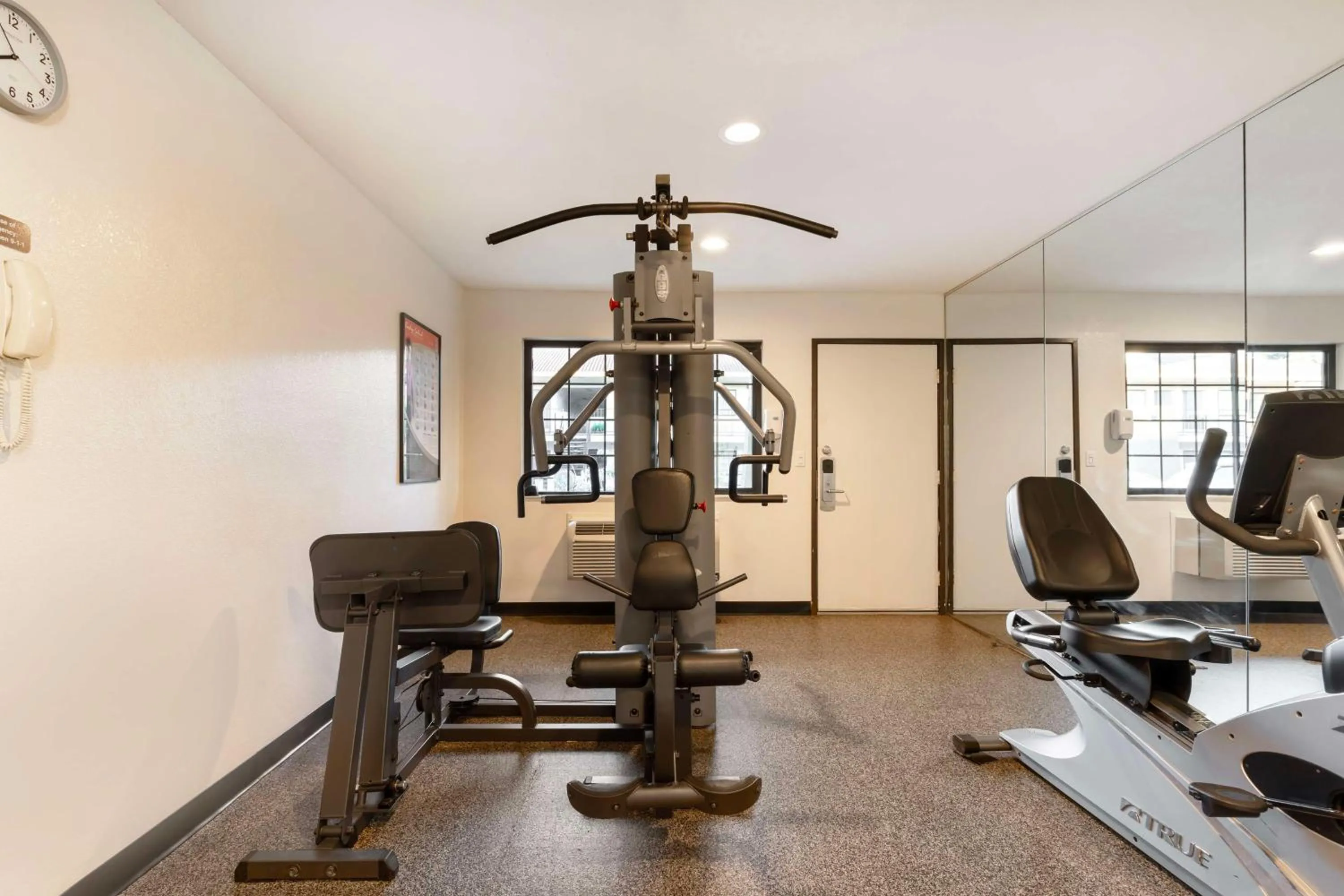 Fitness centre/facilities in Sonoma Winegrower's Inn