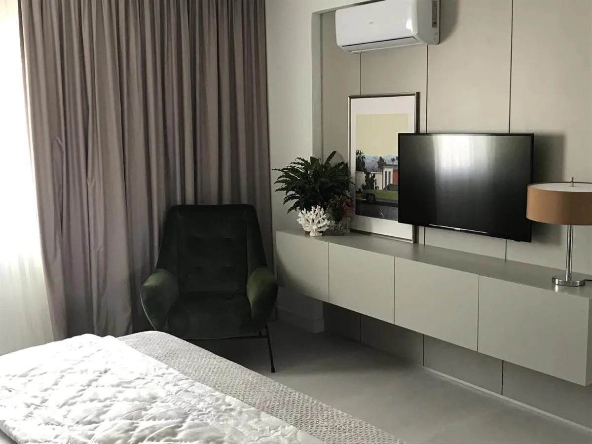 Bed in Levante Holiday Apartments