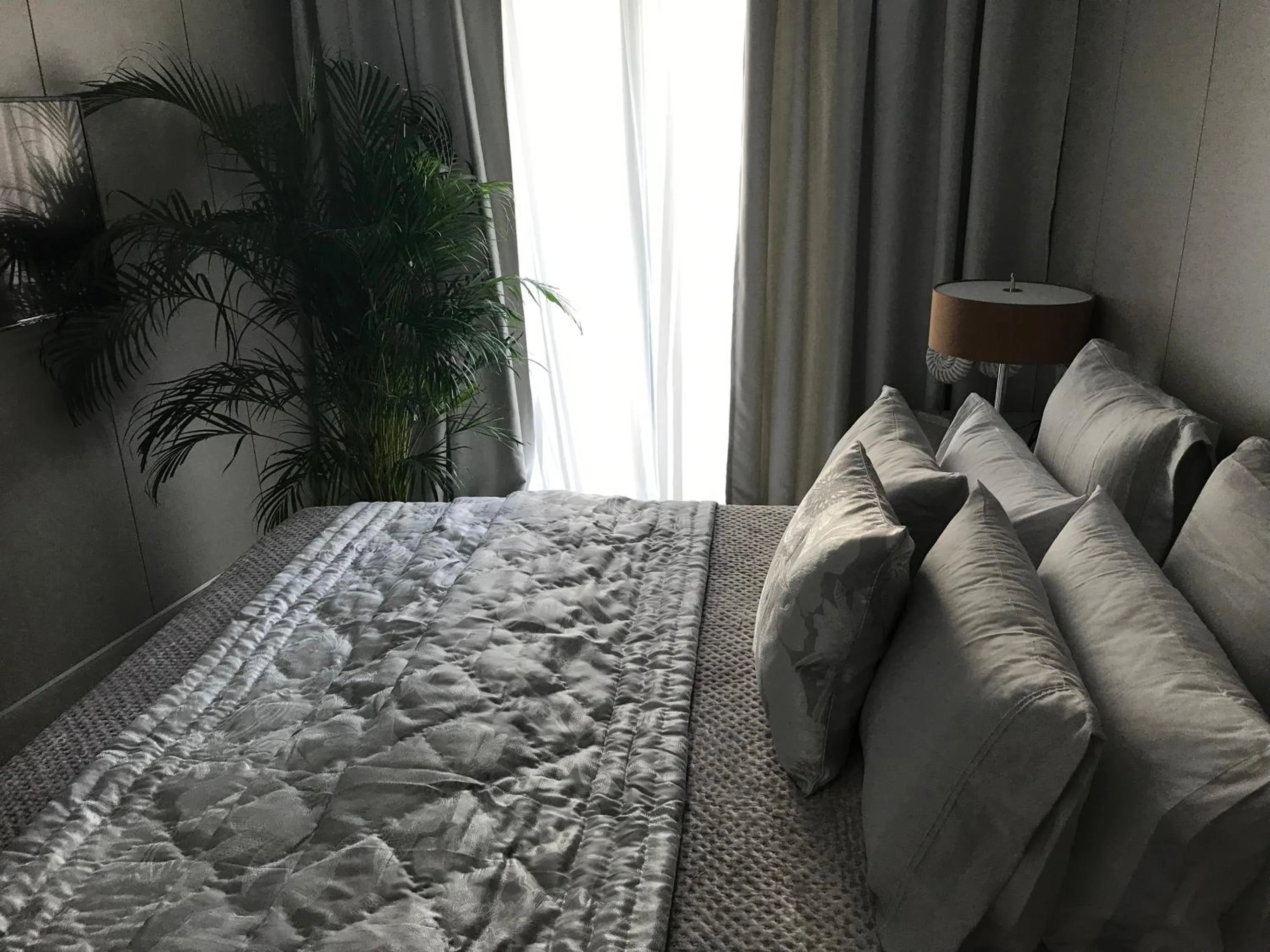 Bed in Levante Holiday Apartments