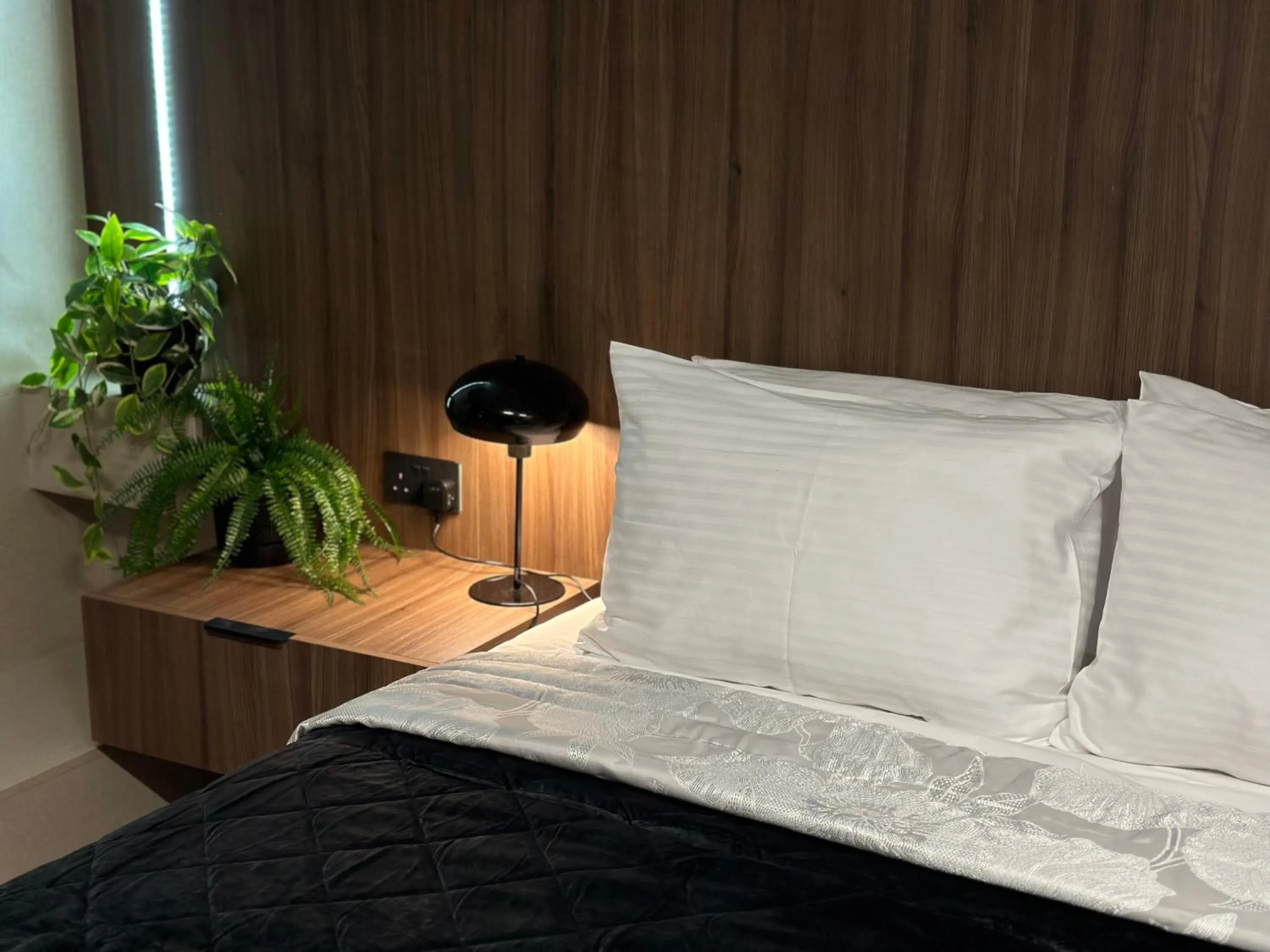 Bed in Levante Holiday Apartments