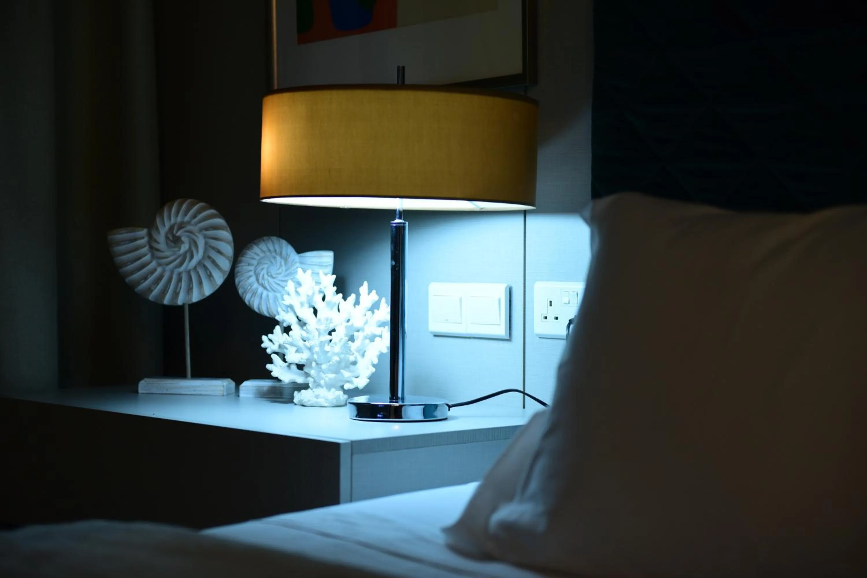 Bed in Levante Holiday Apartments