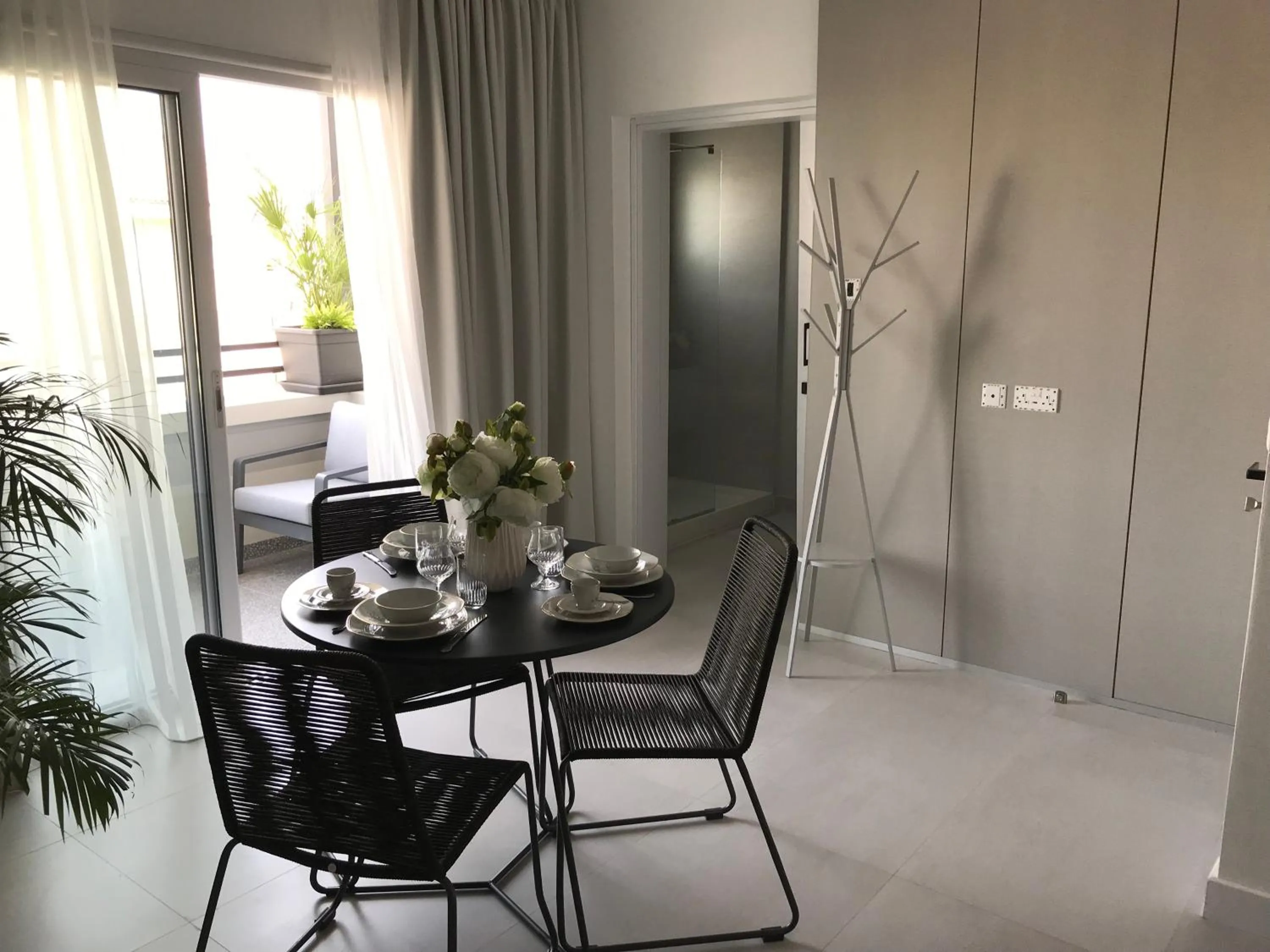Dining area in Levante Holiday Apartments
