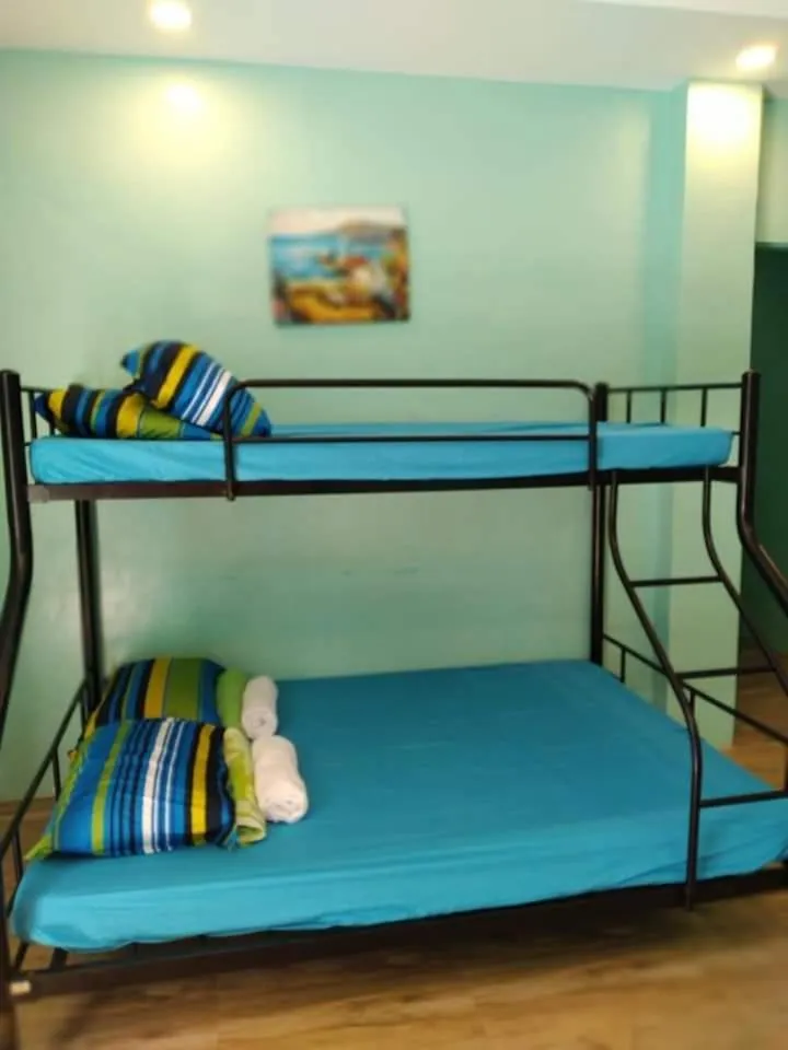 Bed in Azulea Lodging House Oslob