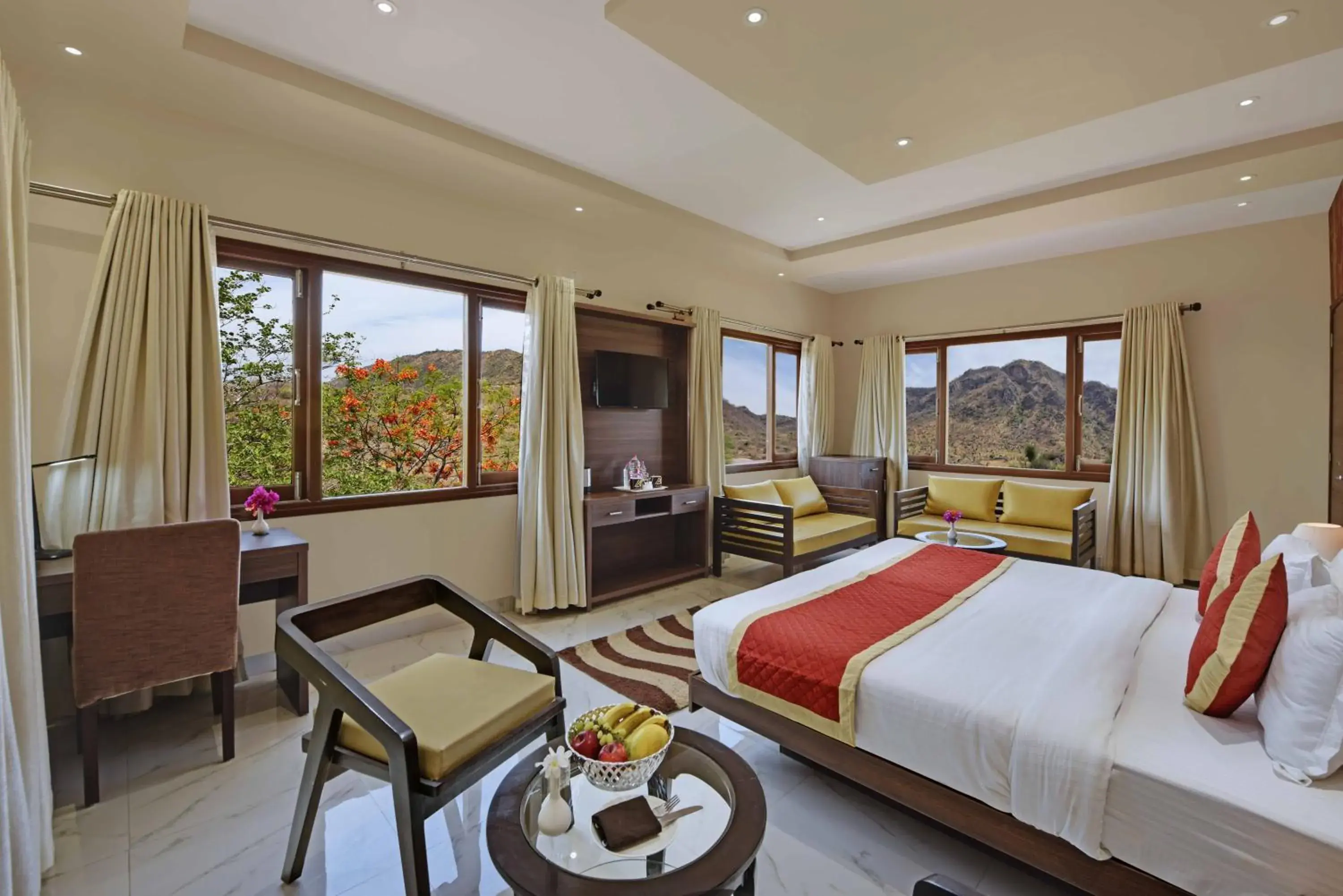 Bedroom, Bed in The Maharana Bagh by Trulyy Bedroom, Bed in The Maharana Bagh by Trulyy