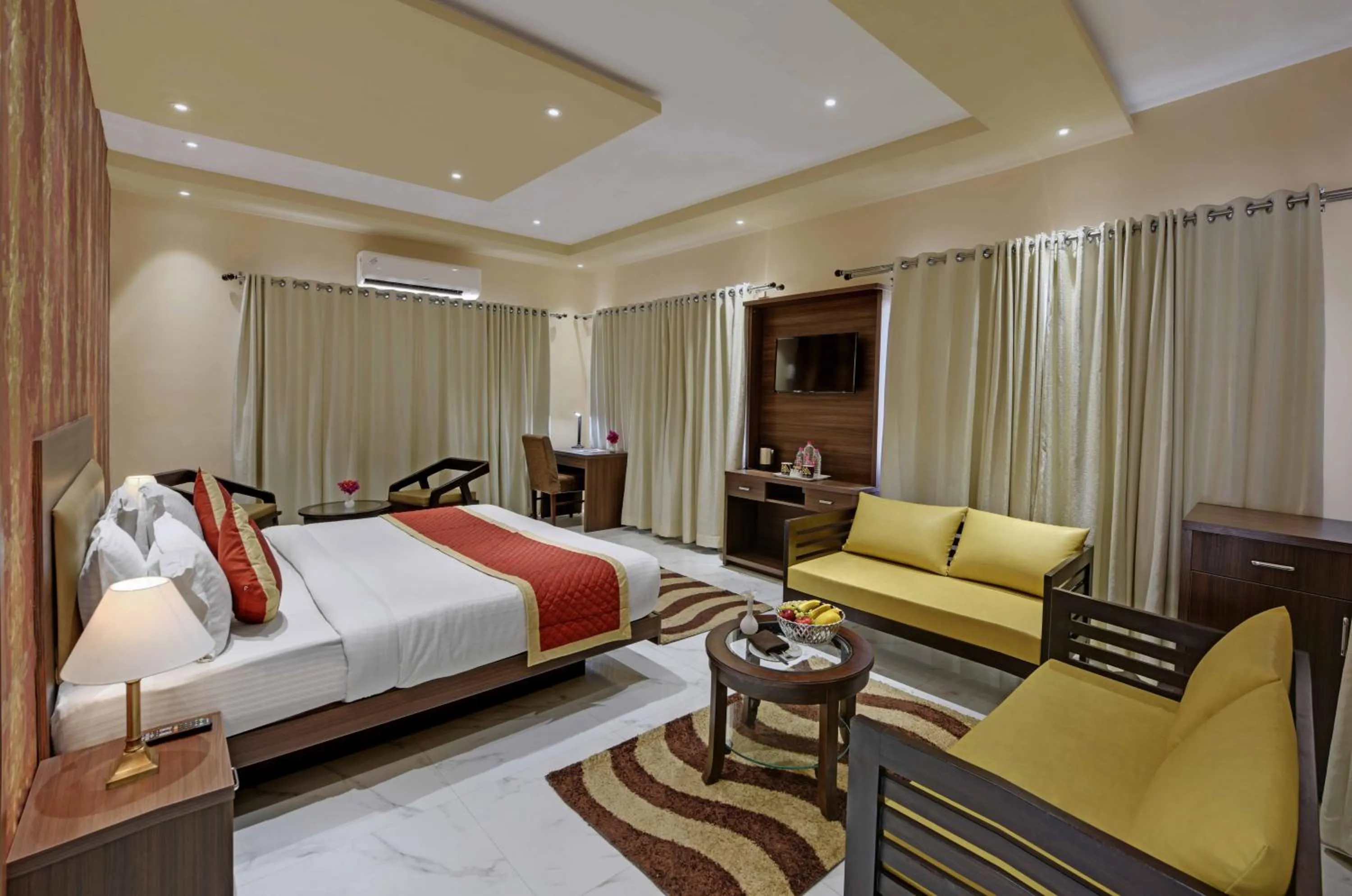 Bedroom, Bed in The Maharana Bagh by Trulyy