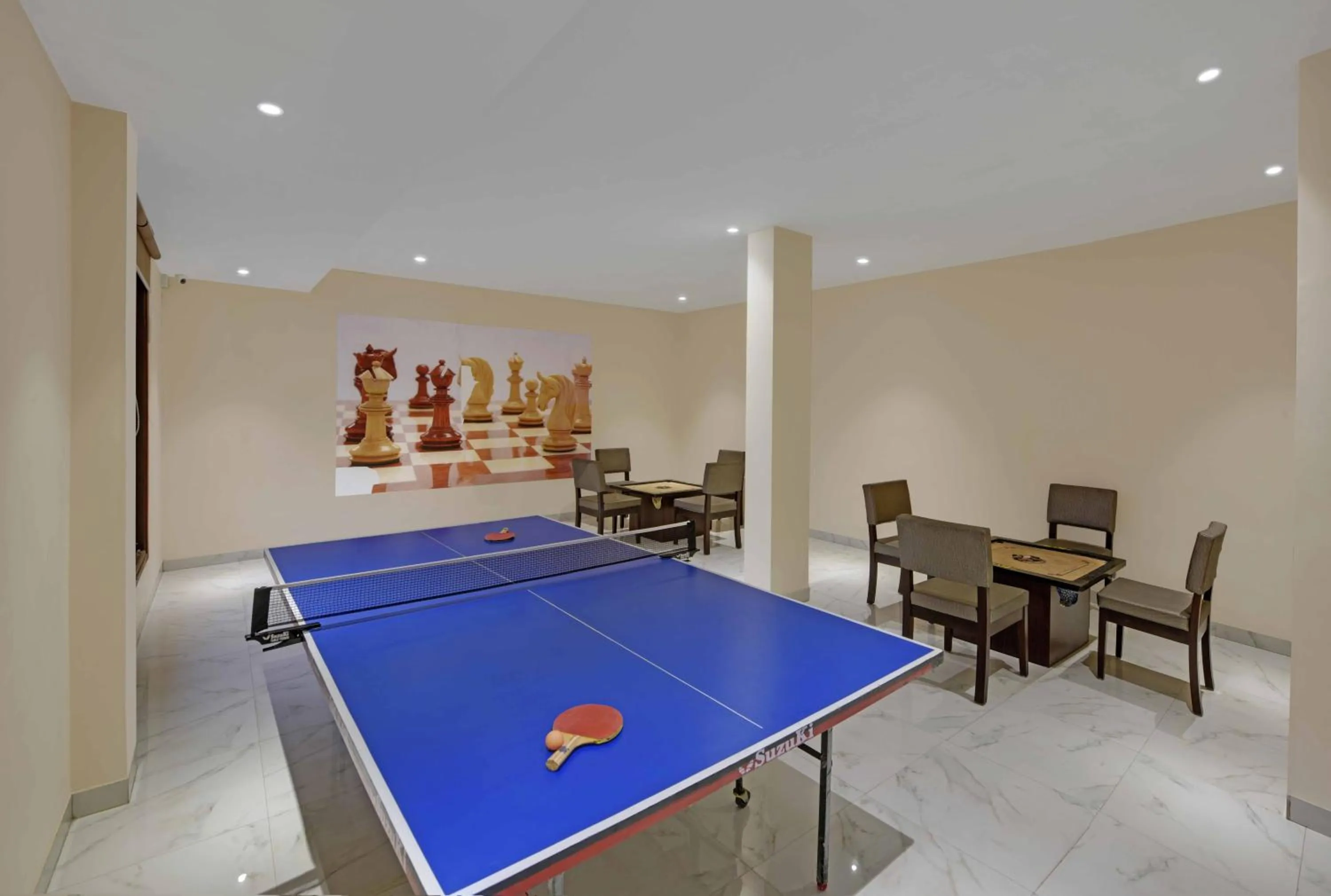 Table tennis in The Maharana Bagh by Trulyy