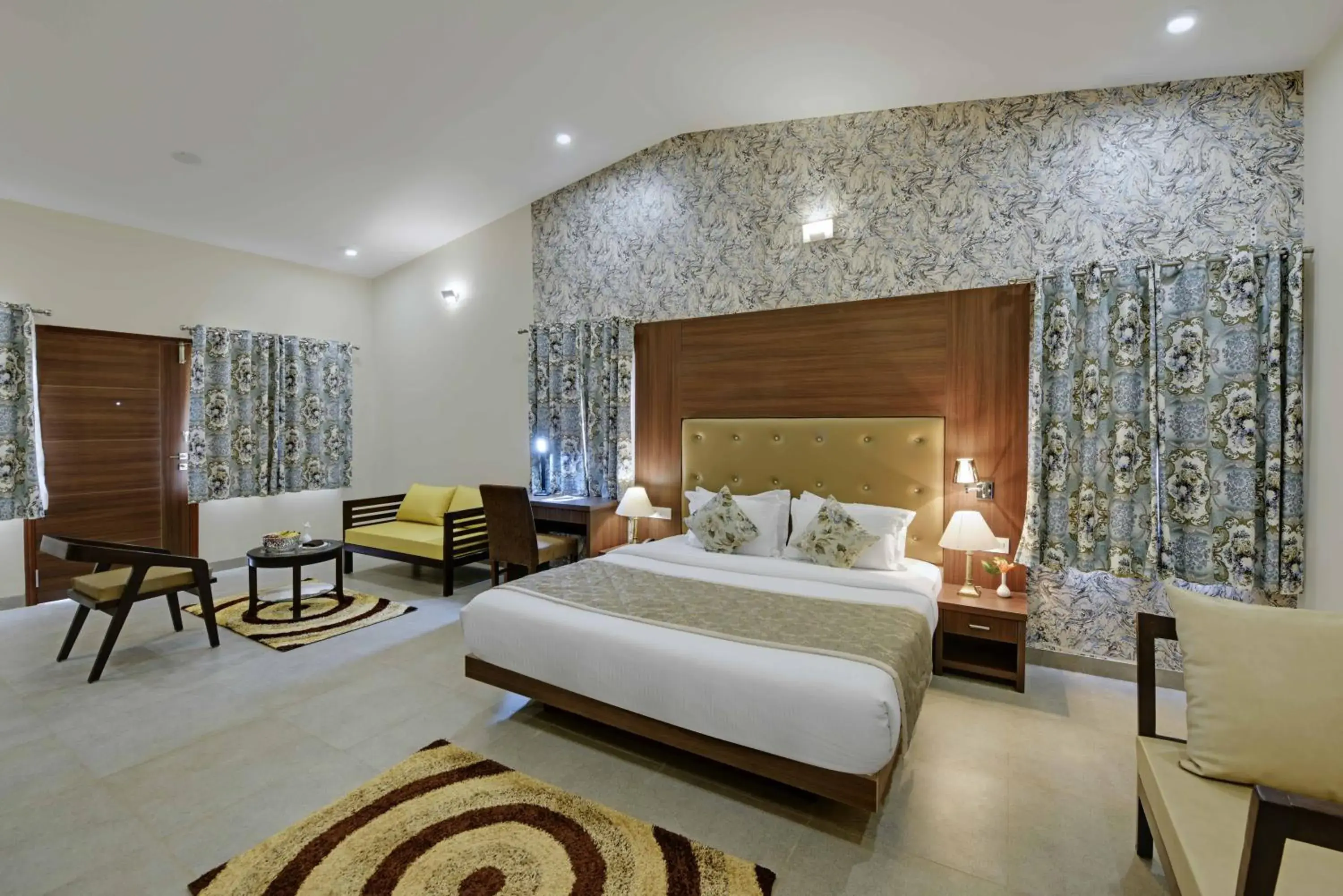 Bed in The Maharana Bagh by Trulyy Bed in The Maharana Bagh by Trulyy