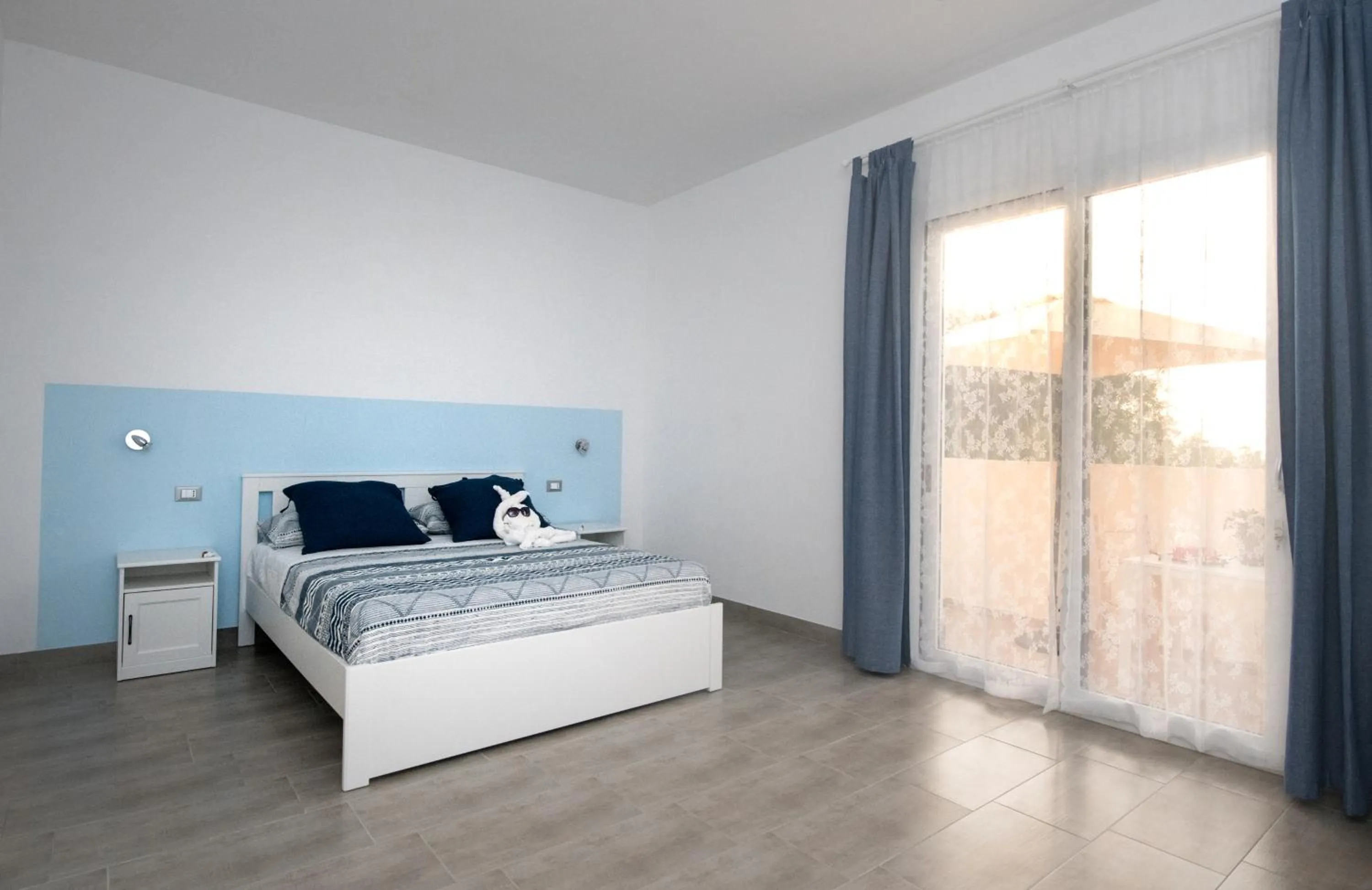 Bed in Dove sorge il sole