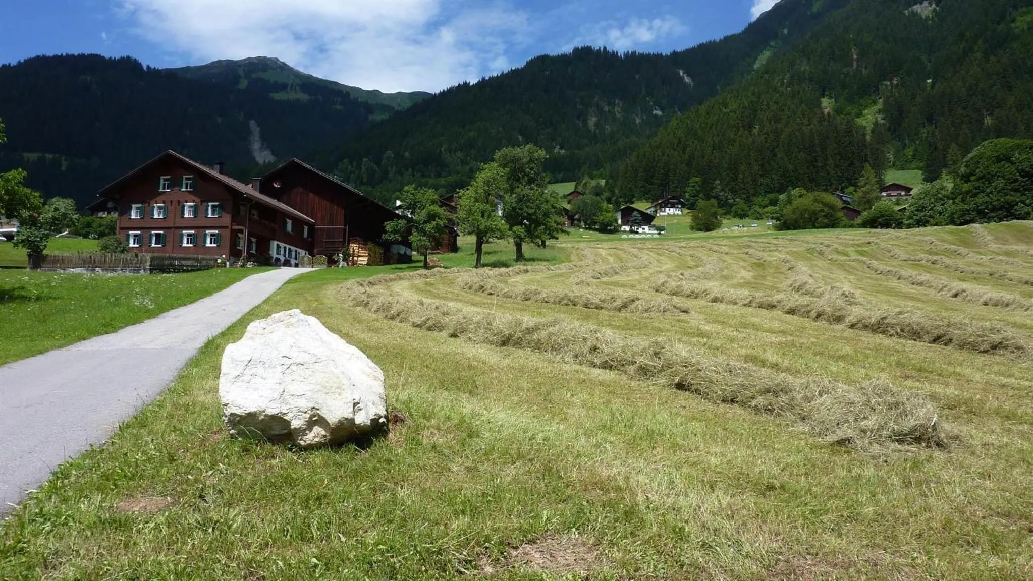 Natural landscape in Haus Salzmann