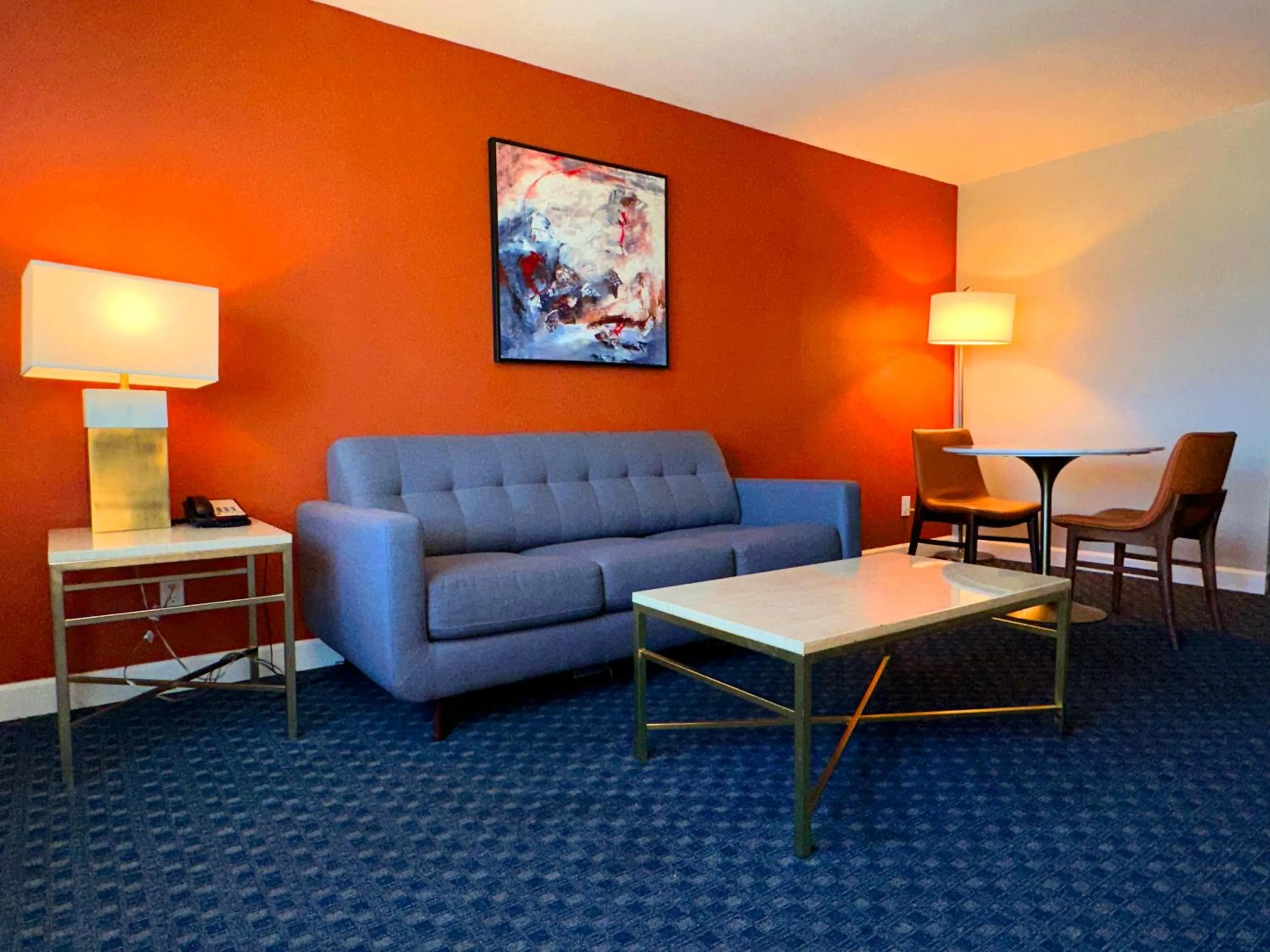 Living room in Lincoln Hotel Monterey Park Los Angeles