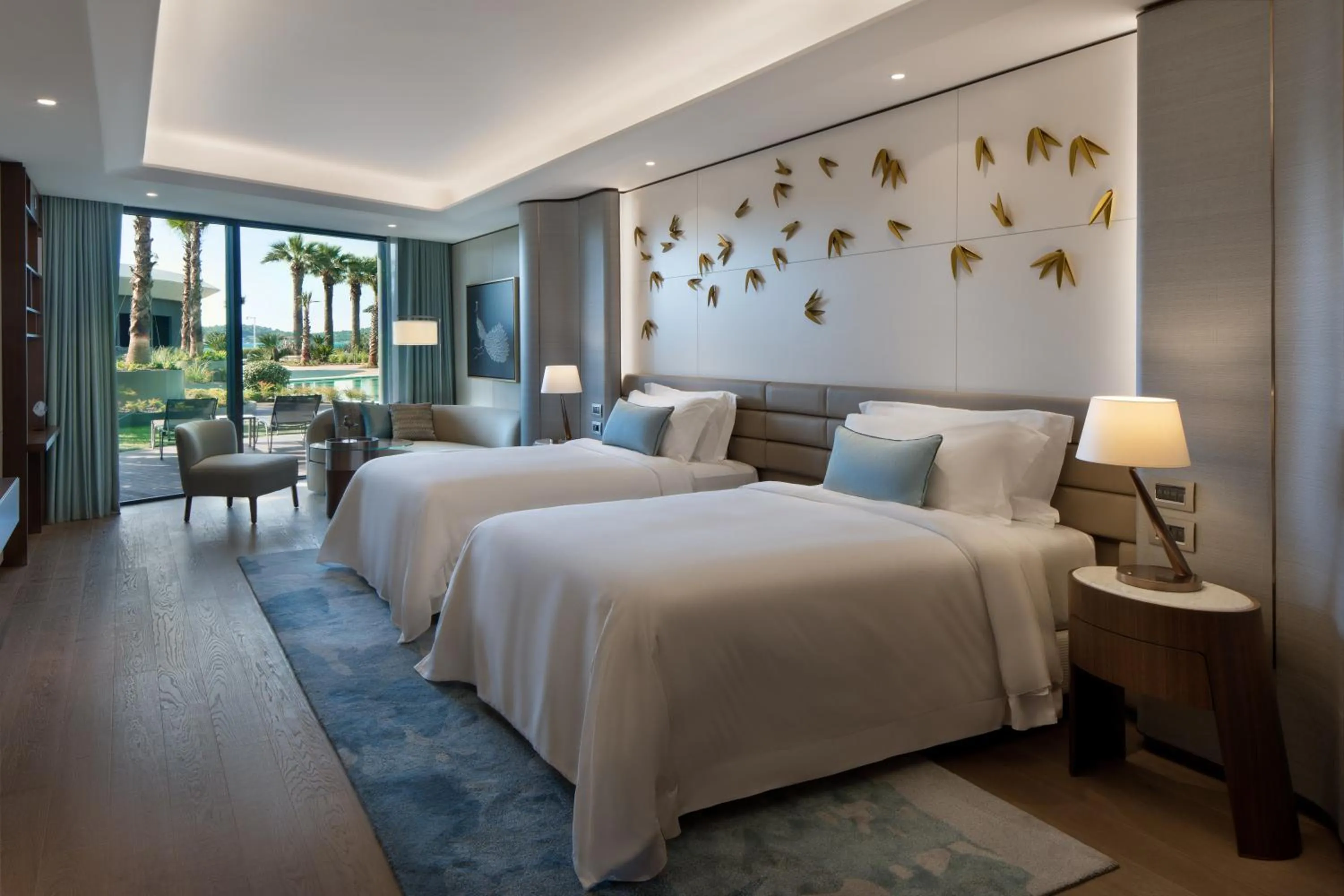 Bed in Reges, a Luxury Collection Resort & Spa, Cesme