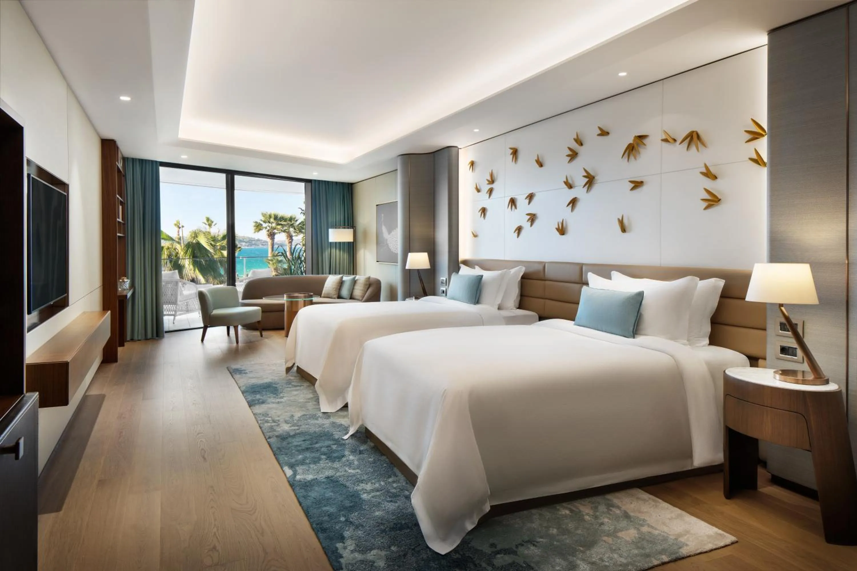 Bed in Reges, a Luxury Collection Resort & Spa, Cesme