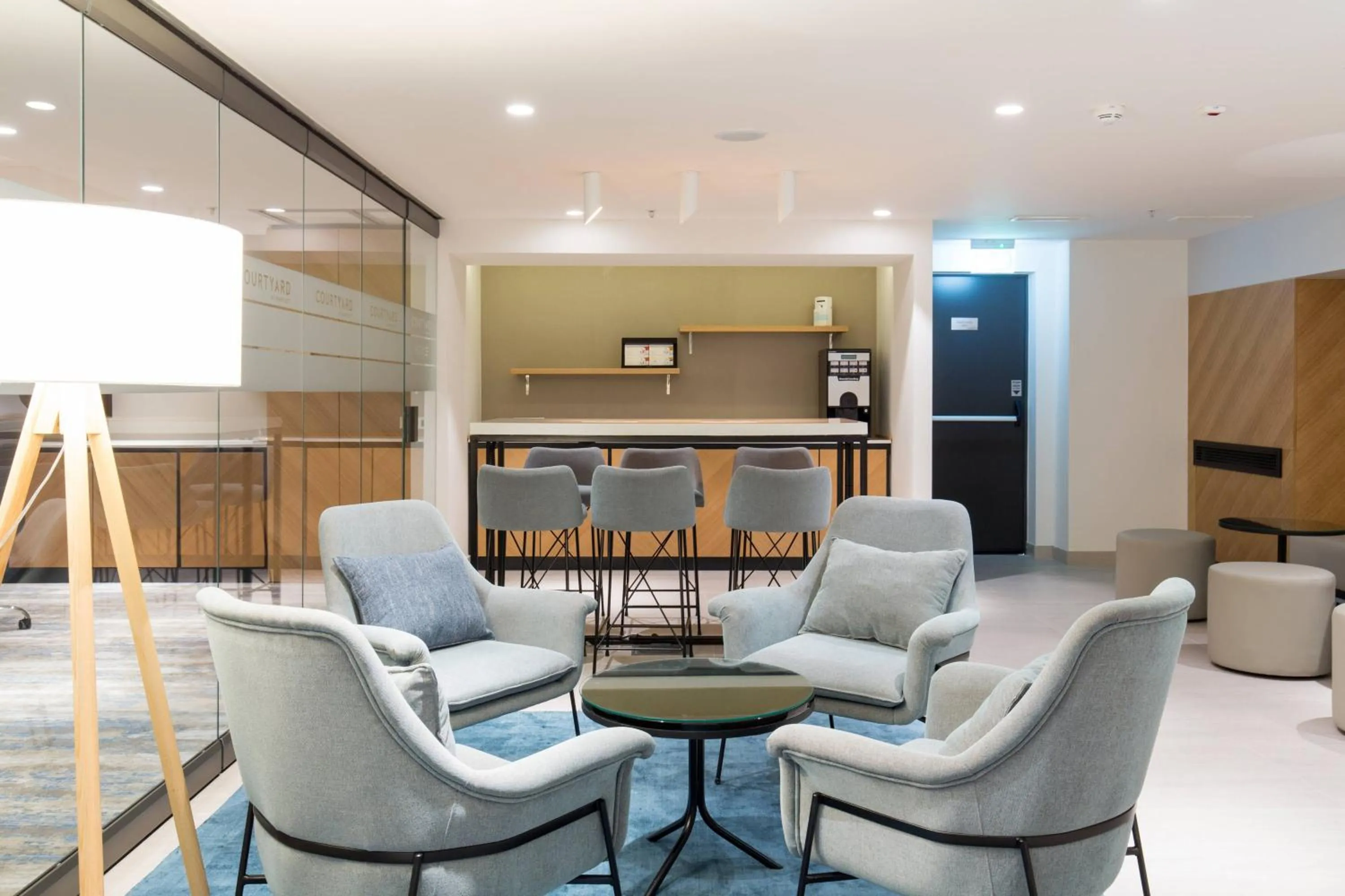 Lobby or reception in Courtyard by Marriott Banja Luka