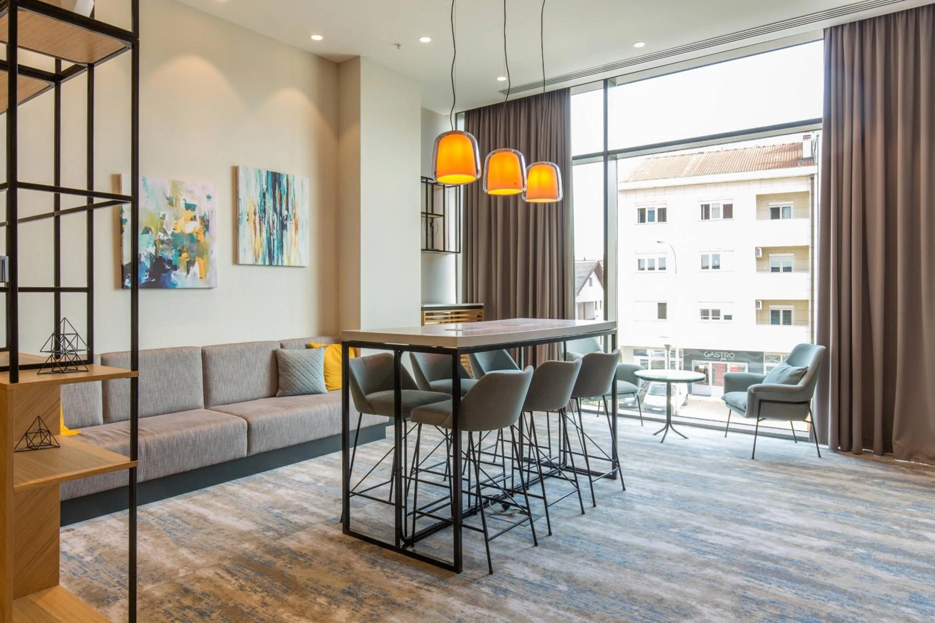 Lobby or reception in Courtyard by Marriott Banja Luka