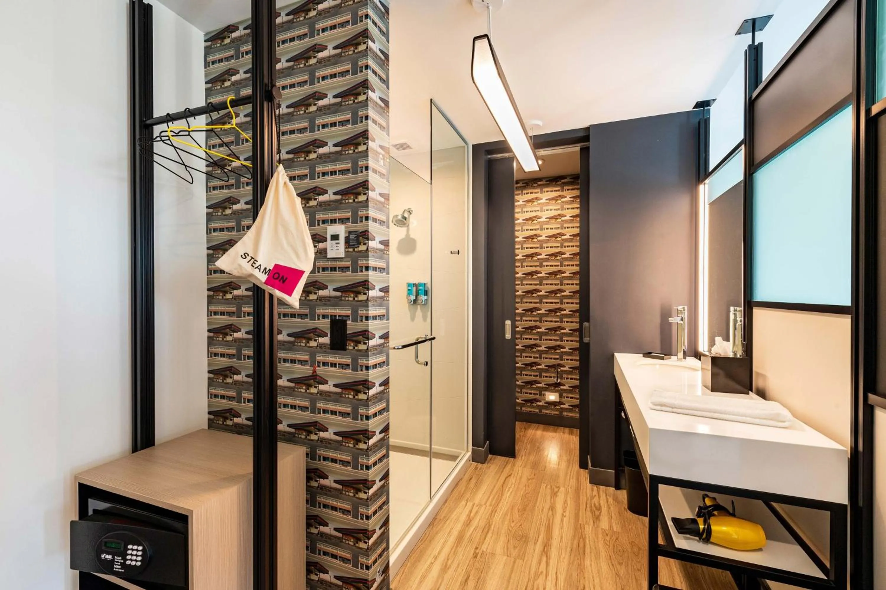 Bathroom in Aloft Savannah Downtown Historic District