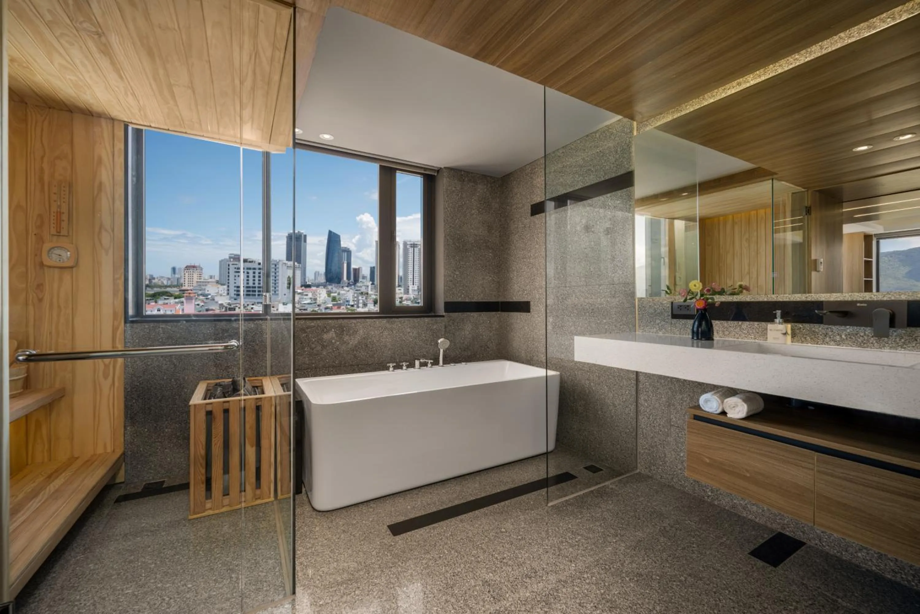 Toilet in Rest Hotel & Apartment