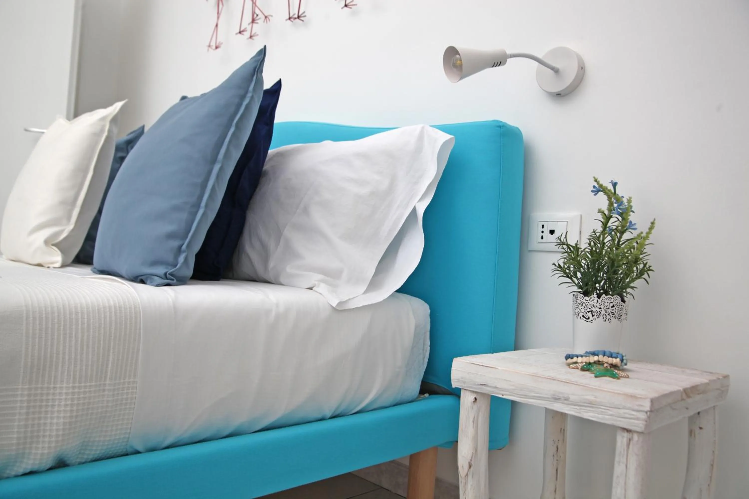 Decorative detail, Bed in Petra Solis by Jdvacanze