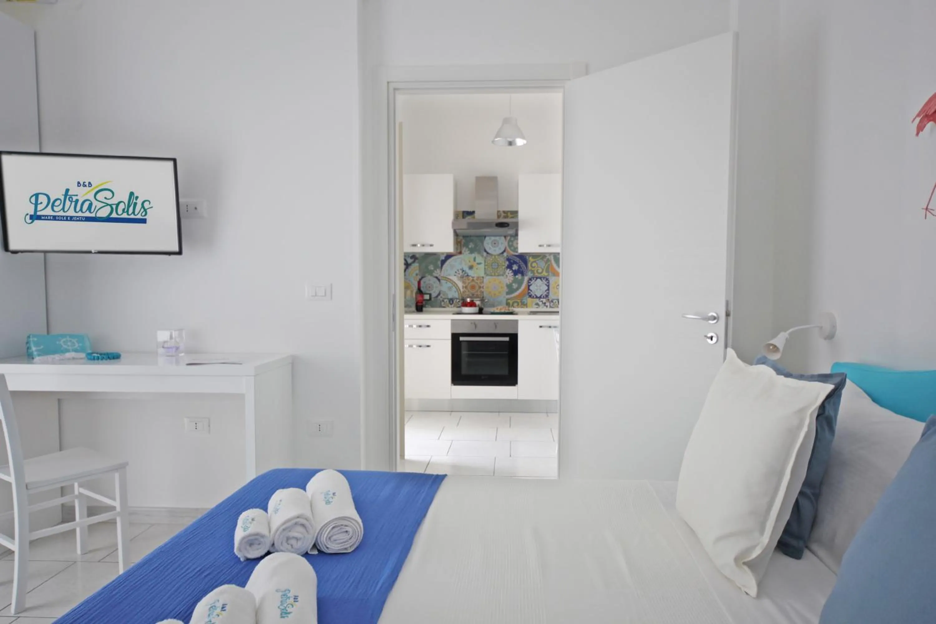 Bed in Petra Solis by Jdvacanze