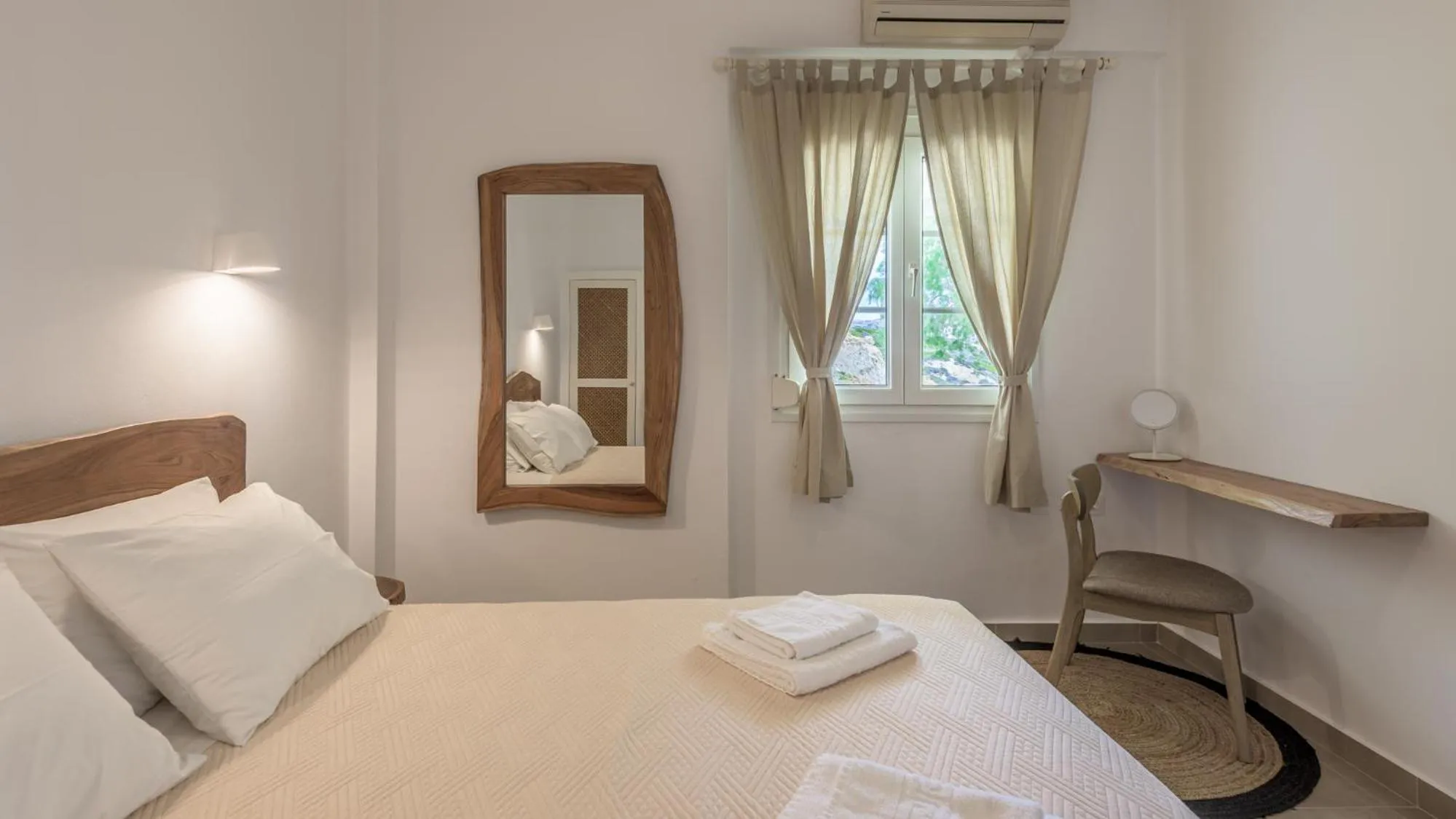 Bed in Giourgas Studios & Apartments