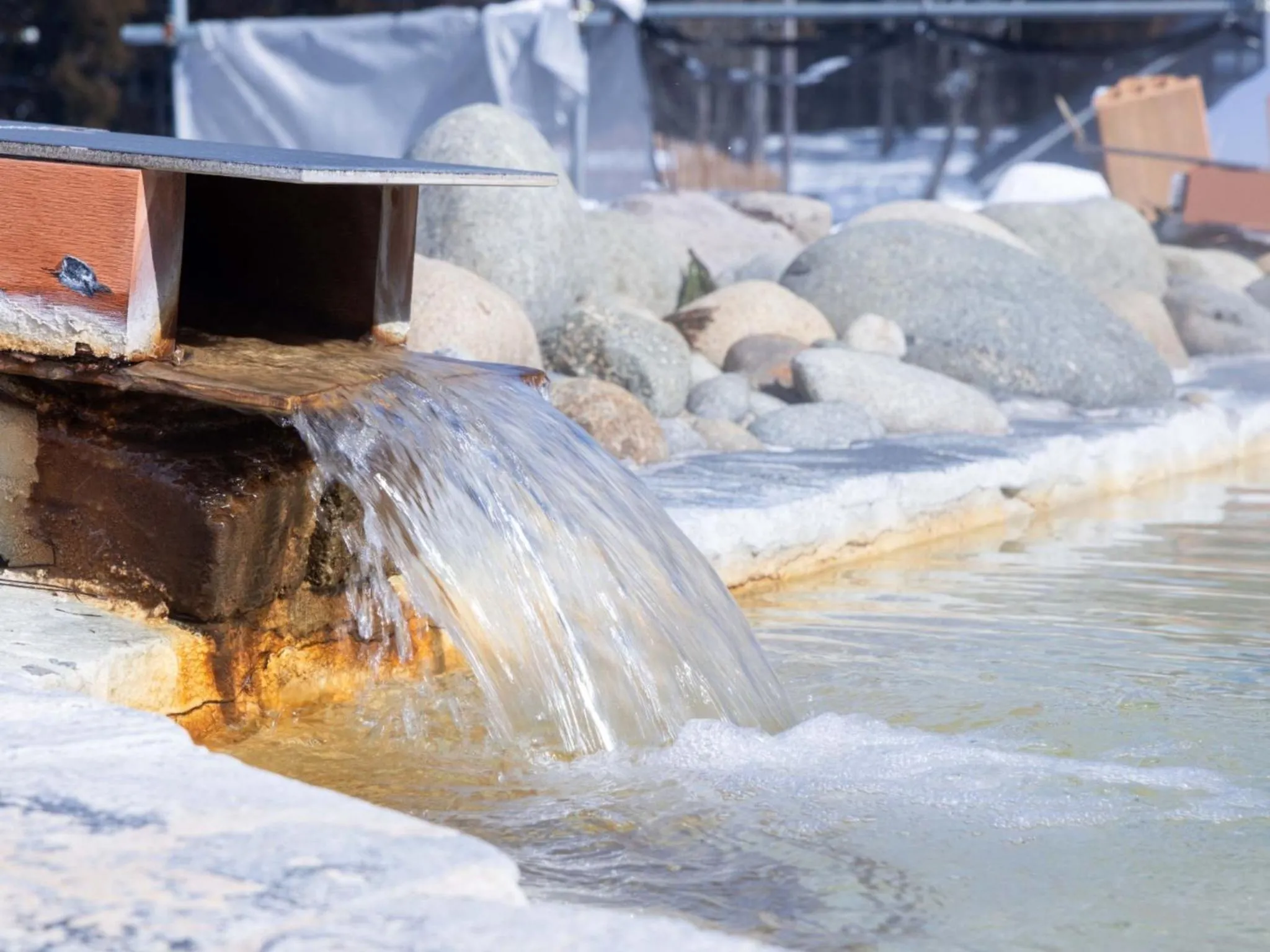 Open Air Bath in Manten no Yado