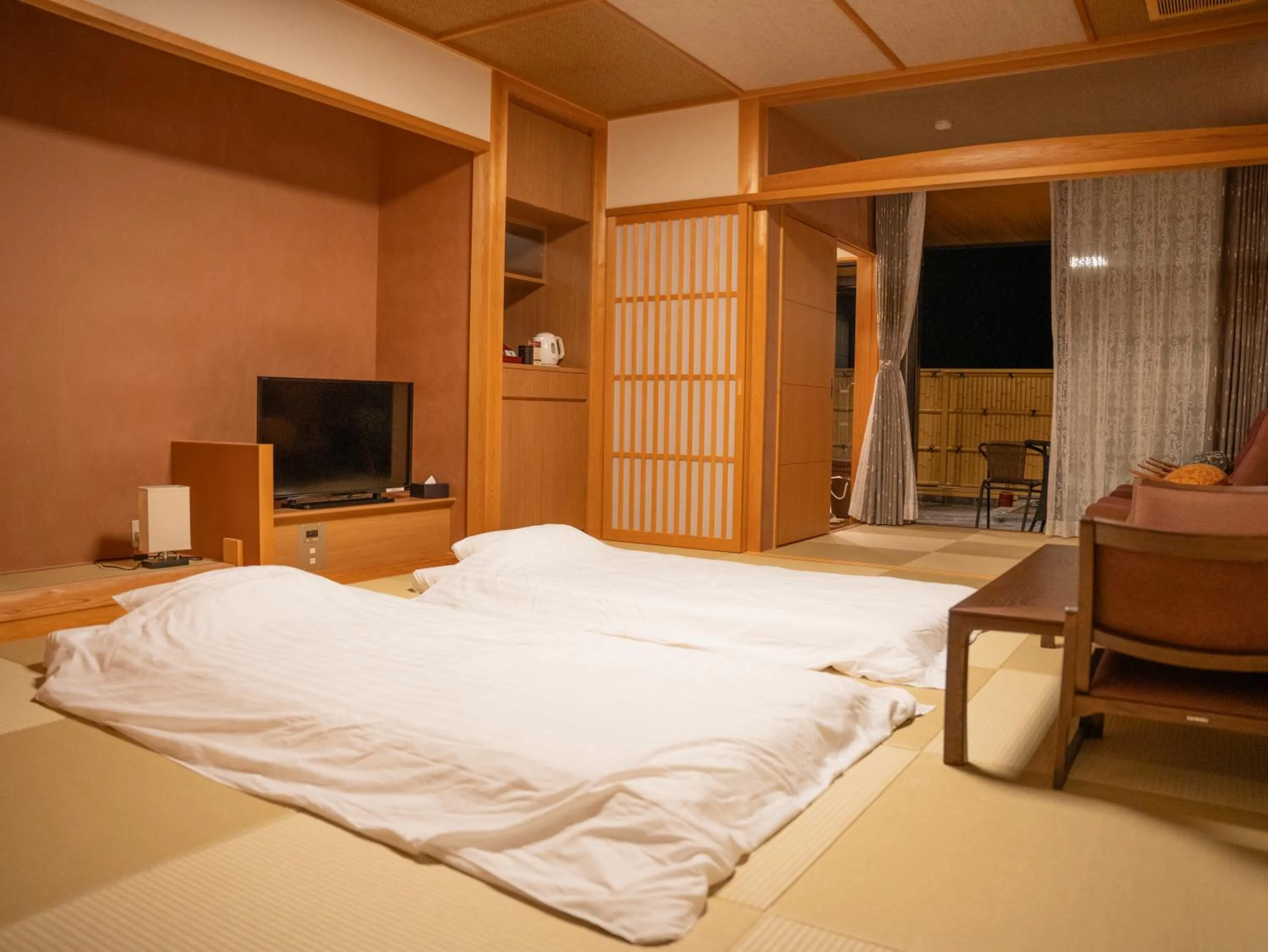 Bed in Manten no Yado