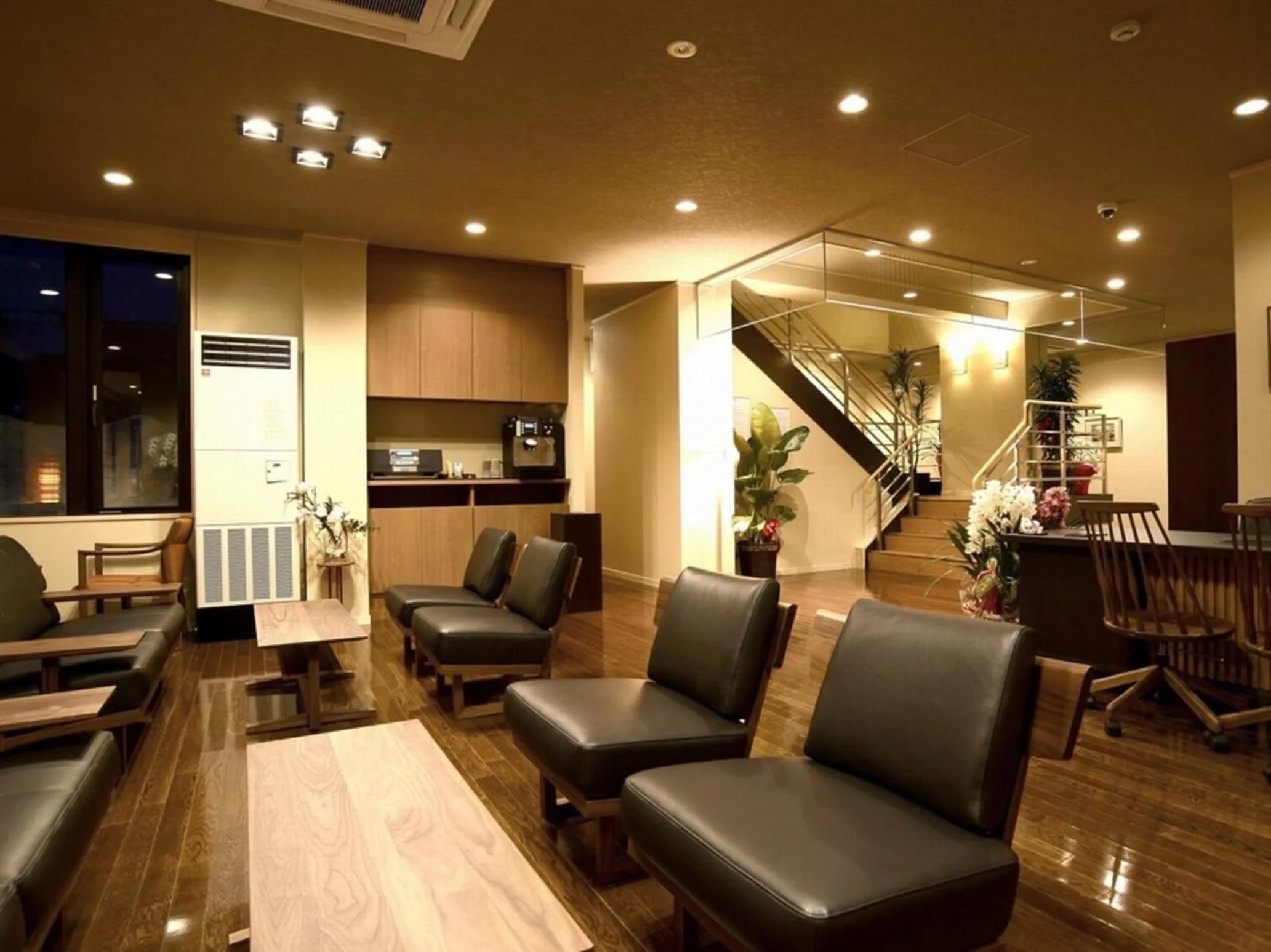 Lobby or reception in Manten no Yado