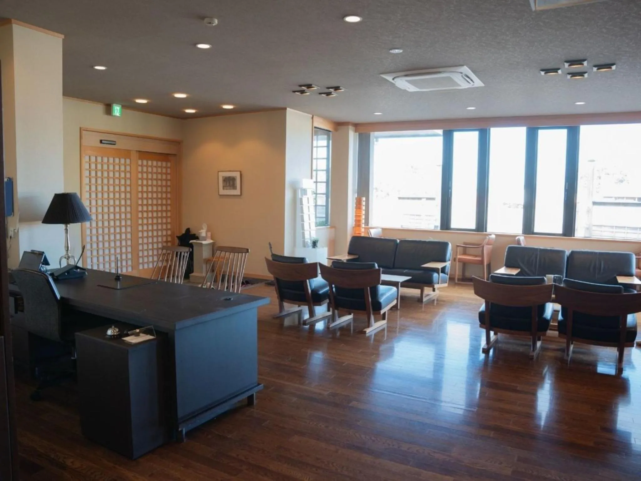 Lobby or reception in Manten no Yado