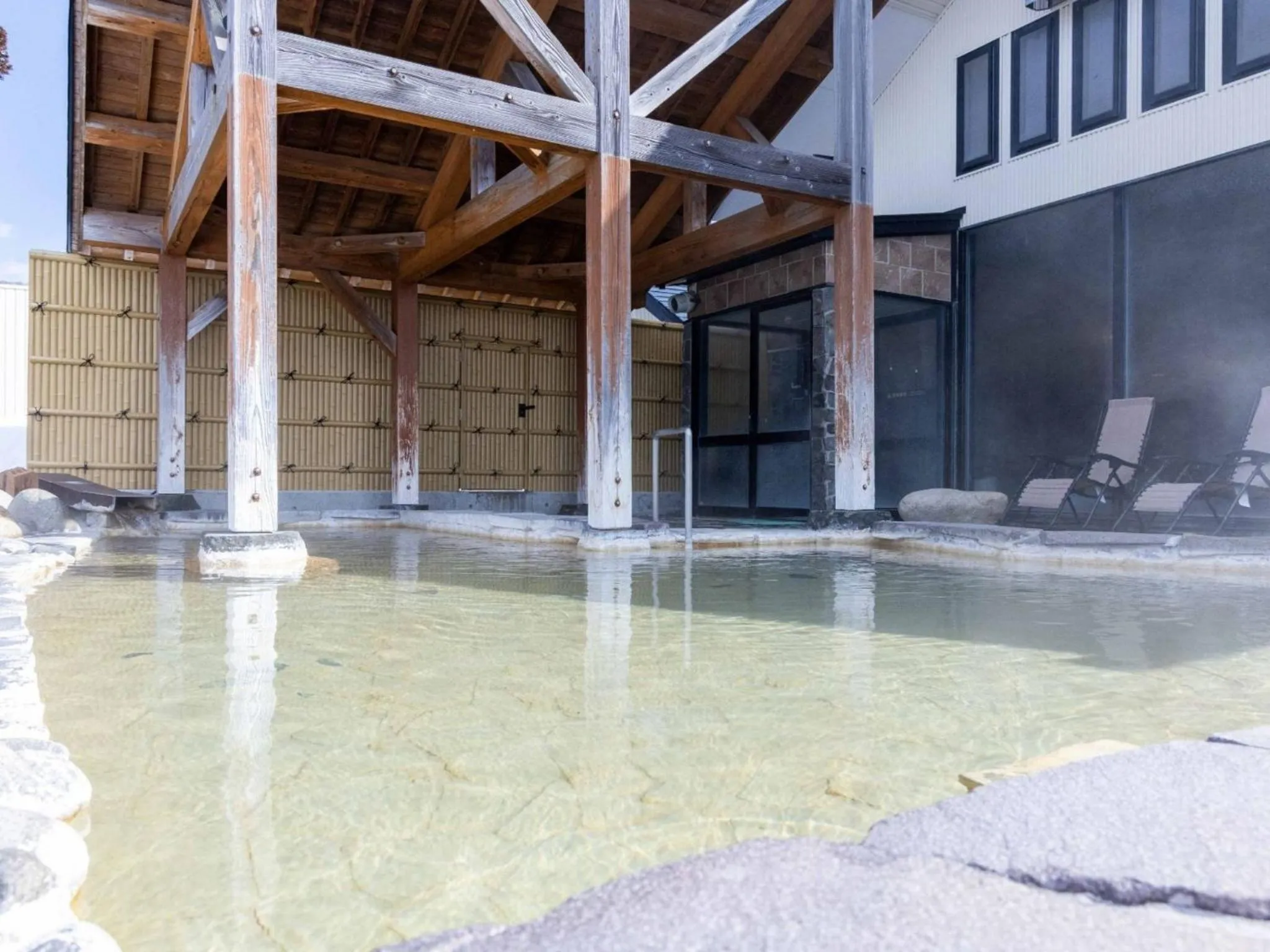 Open Air Bath in Manten no Yado