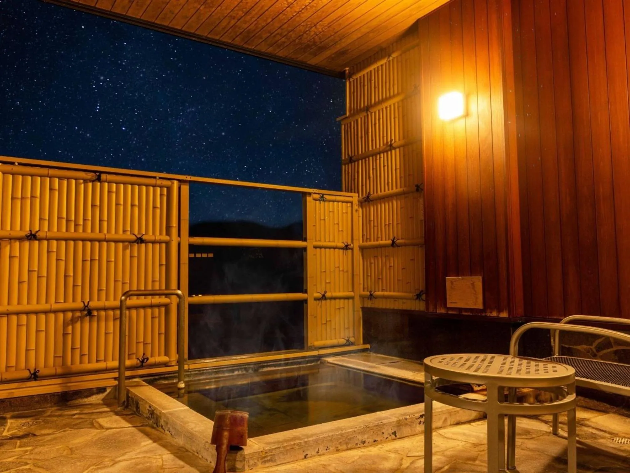 Bathroom in Manten no Yado
