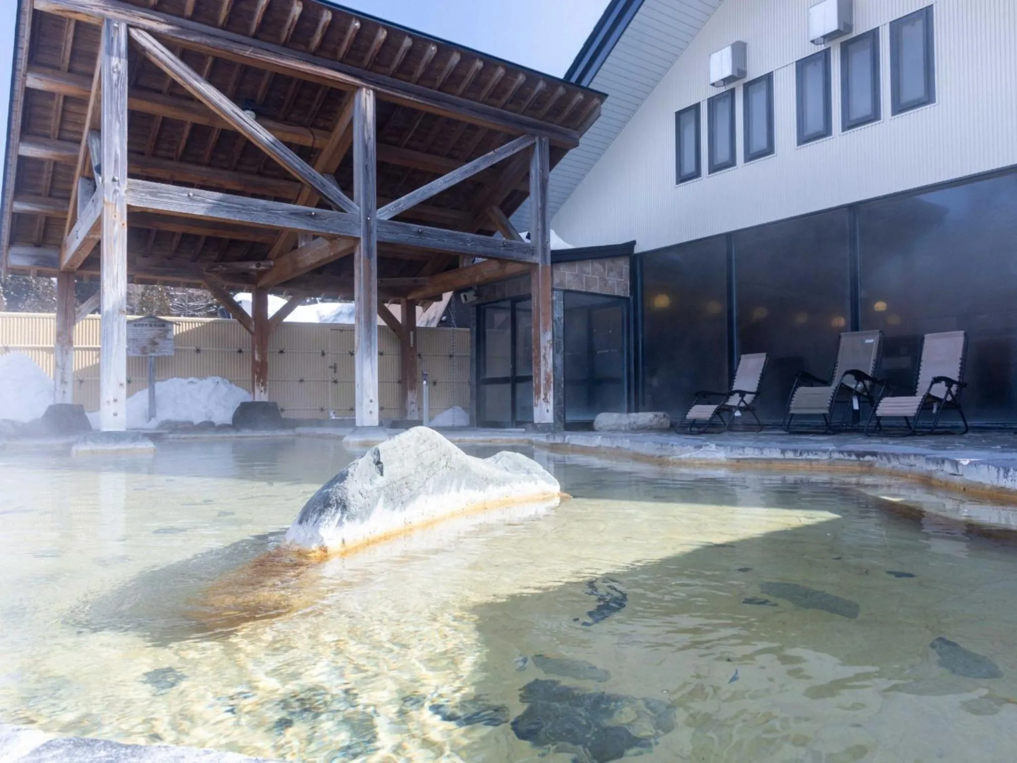 Open Air Bath in Manten no Yado
