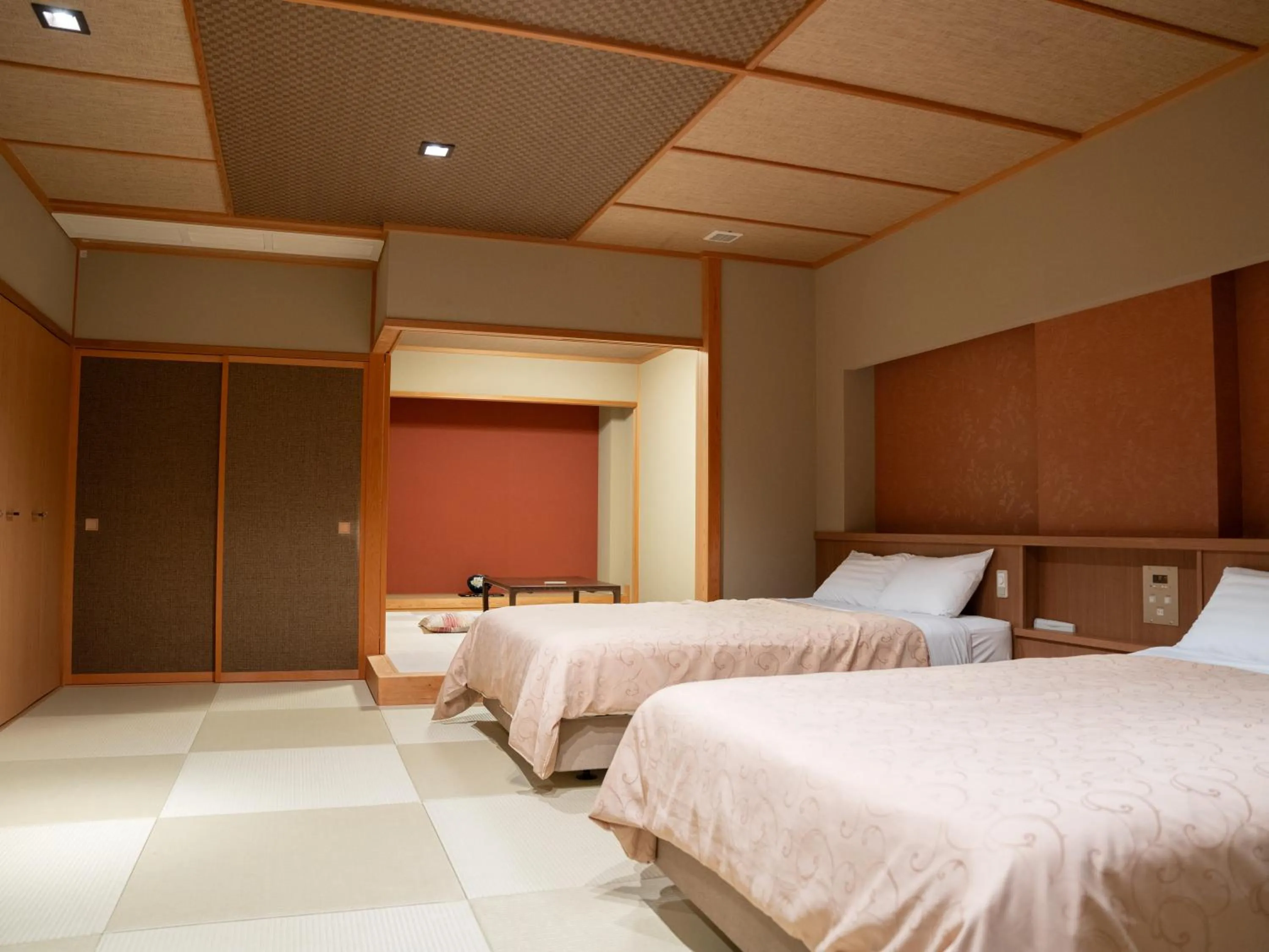 Bed in Manten no Yado