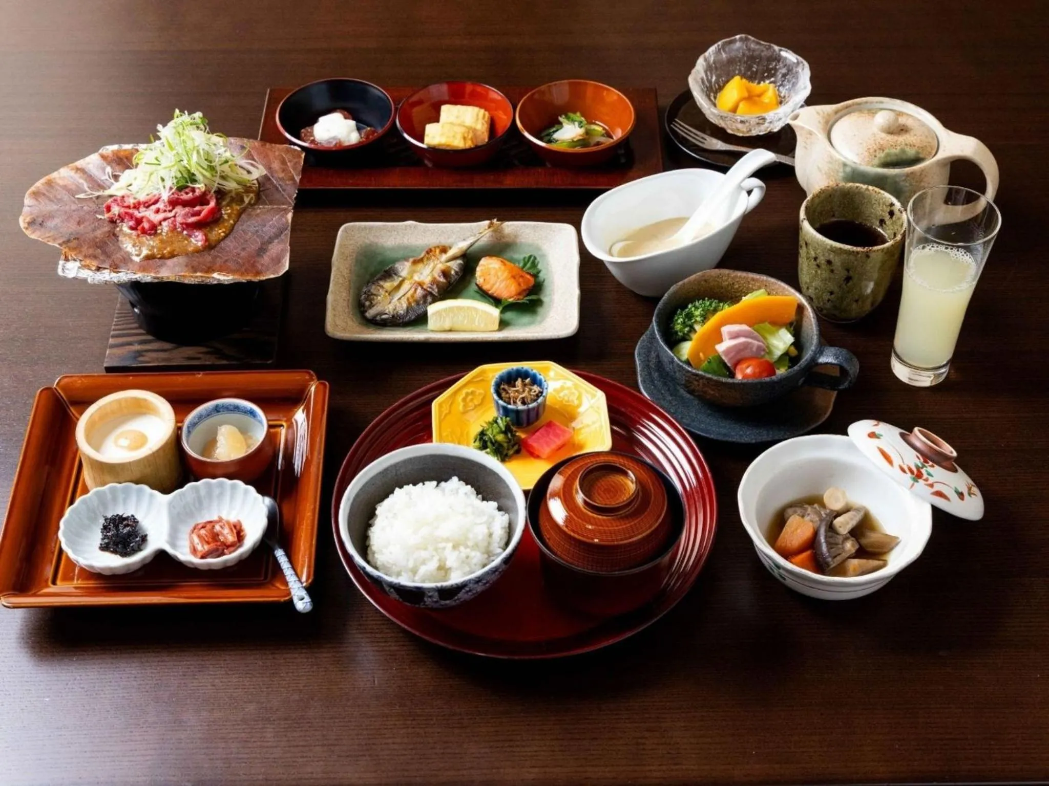 Breakfast in Manten no Yado