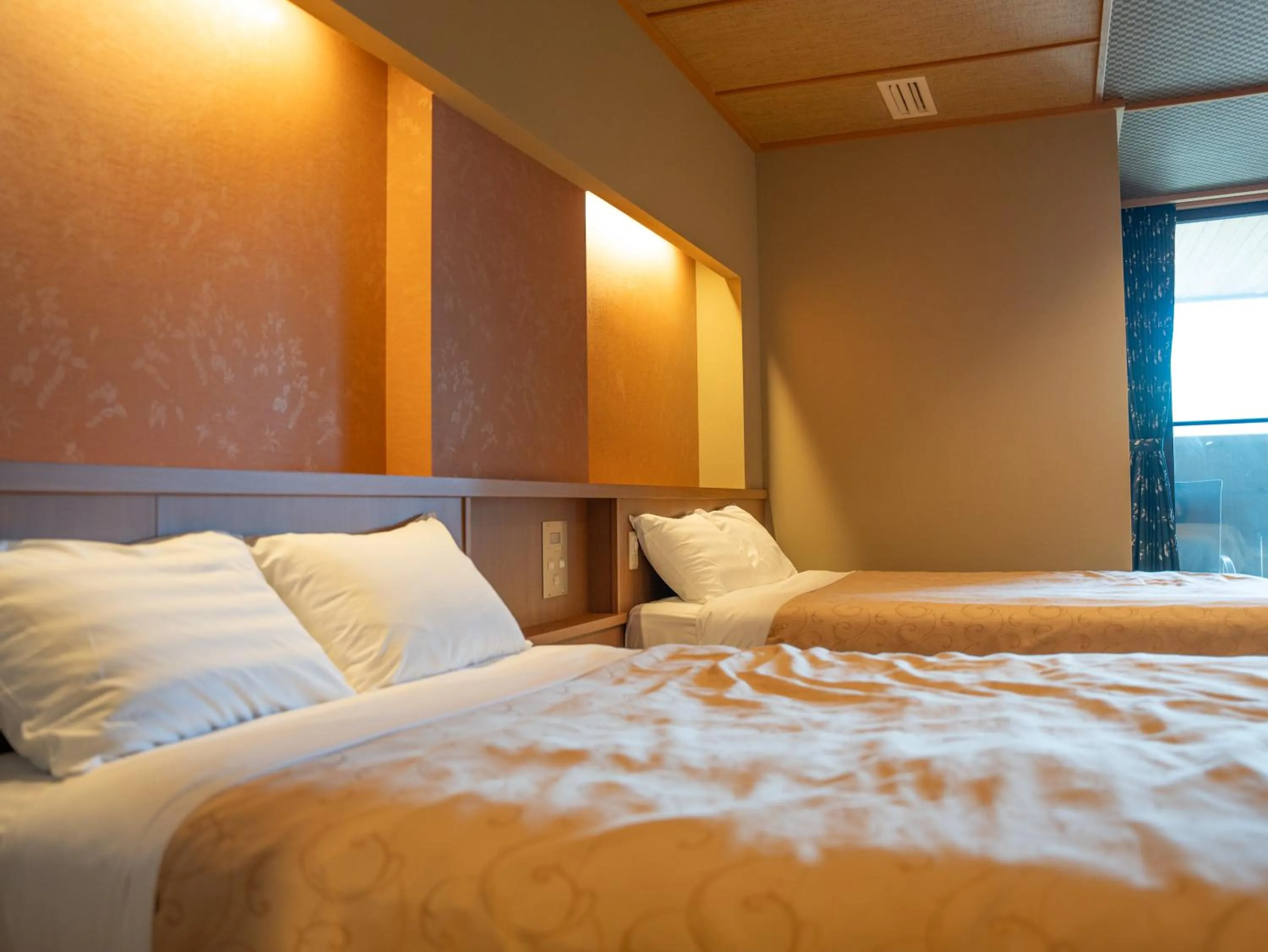 Bed in Manten no Yado