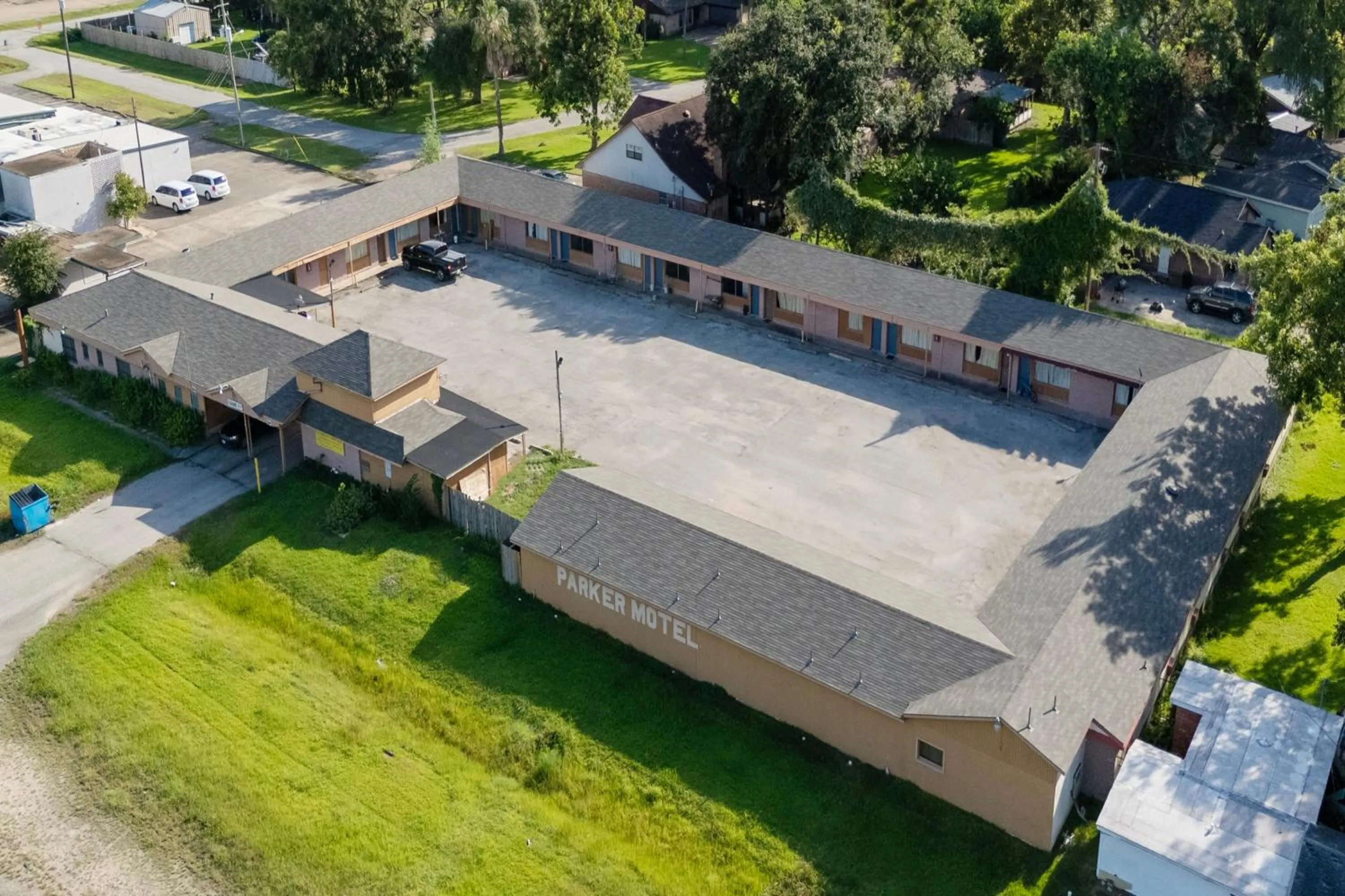 Bird's eye view in Capital O Parker Motel Clute Jackson Tx 332