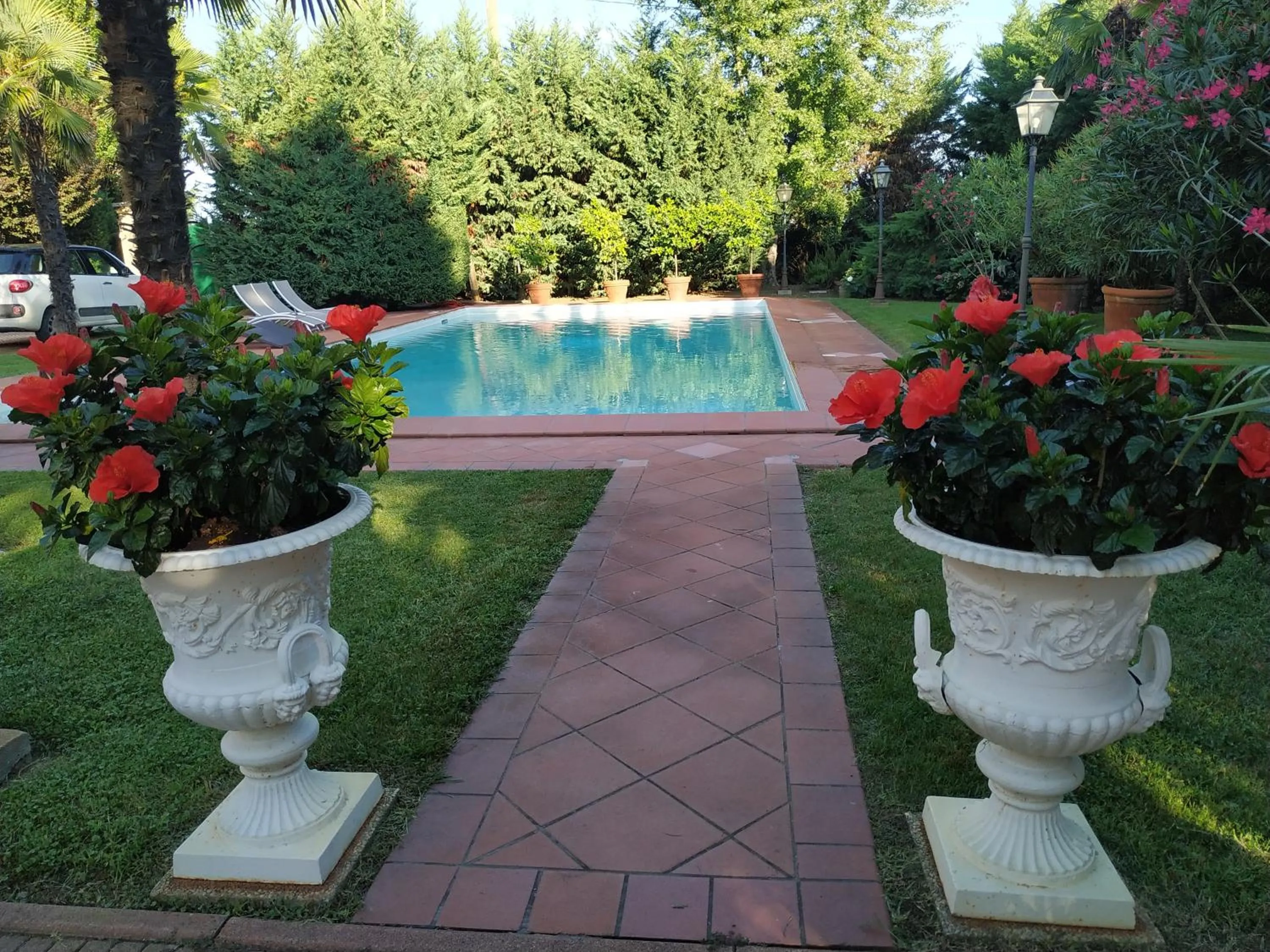 Property building in B&B Villa delle Palme